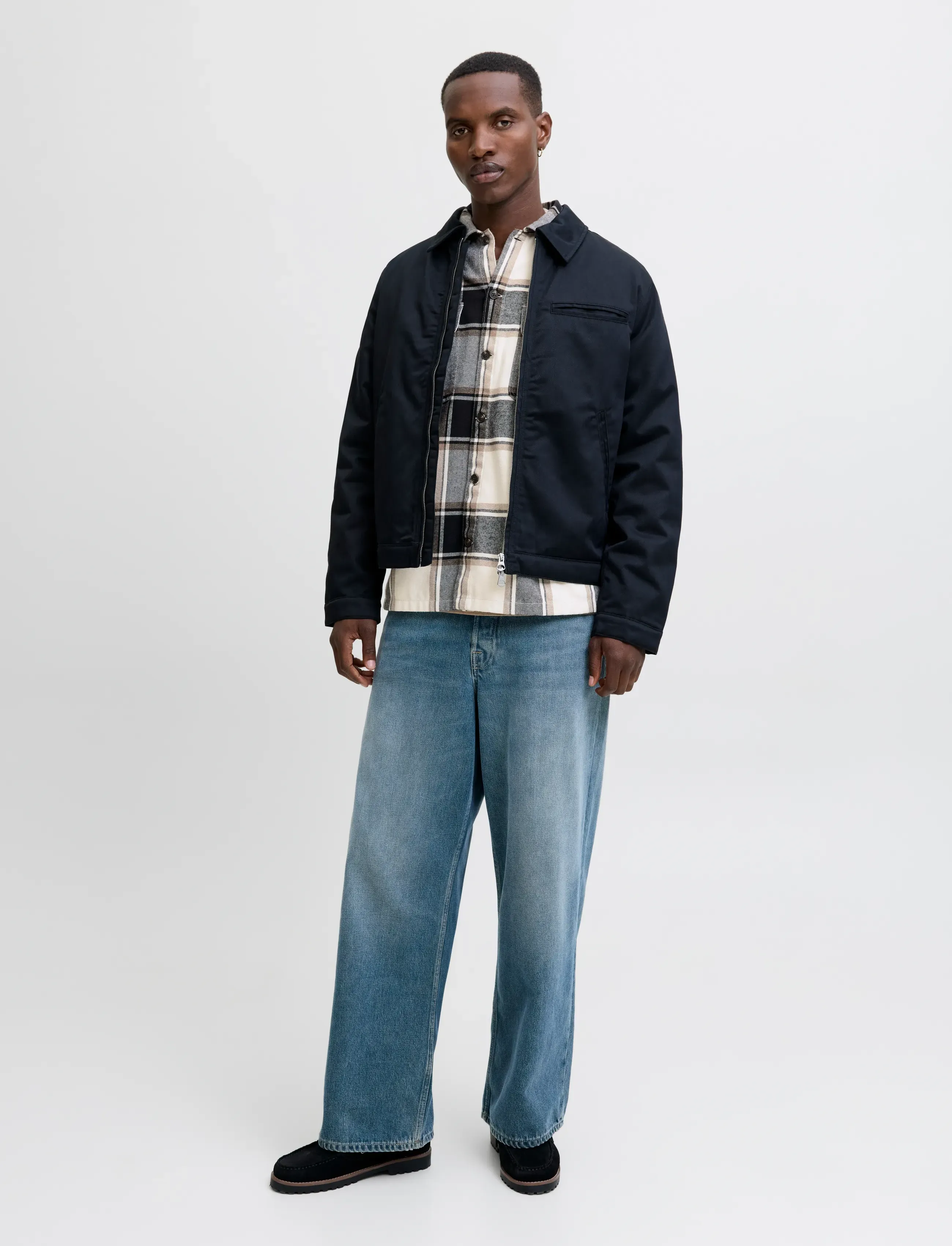 JACK & JONES Jjecharge Overshirt Ls Noos overshirts herr – bild 5