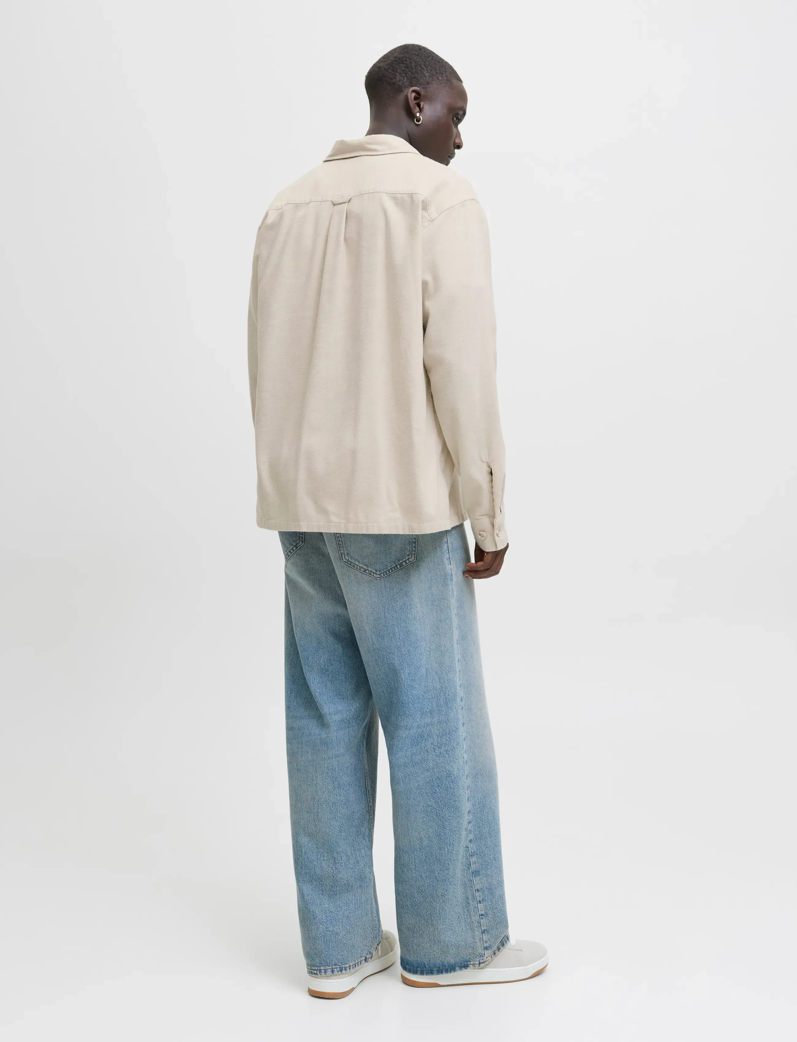 Jack & Jones - JJECHARGE OVERSHIRT LS NOOS - kollektioner - moonbeam - 2