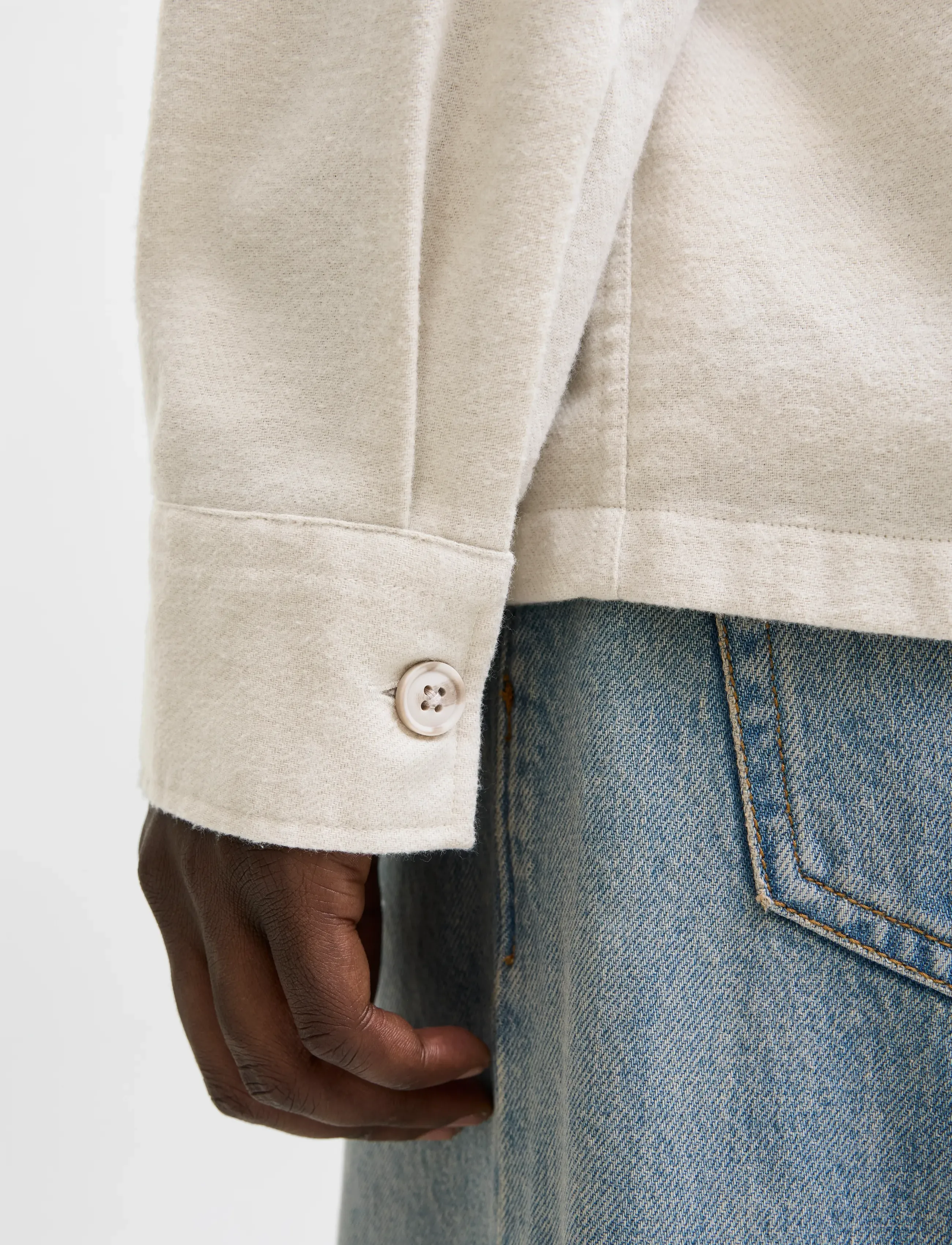 Jack & Jones - JJECHARGE OVERSHIRT LS NOOS - kollektioner - moonbeam - 5
