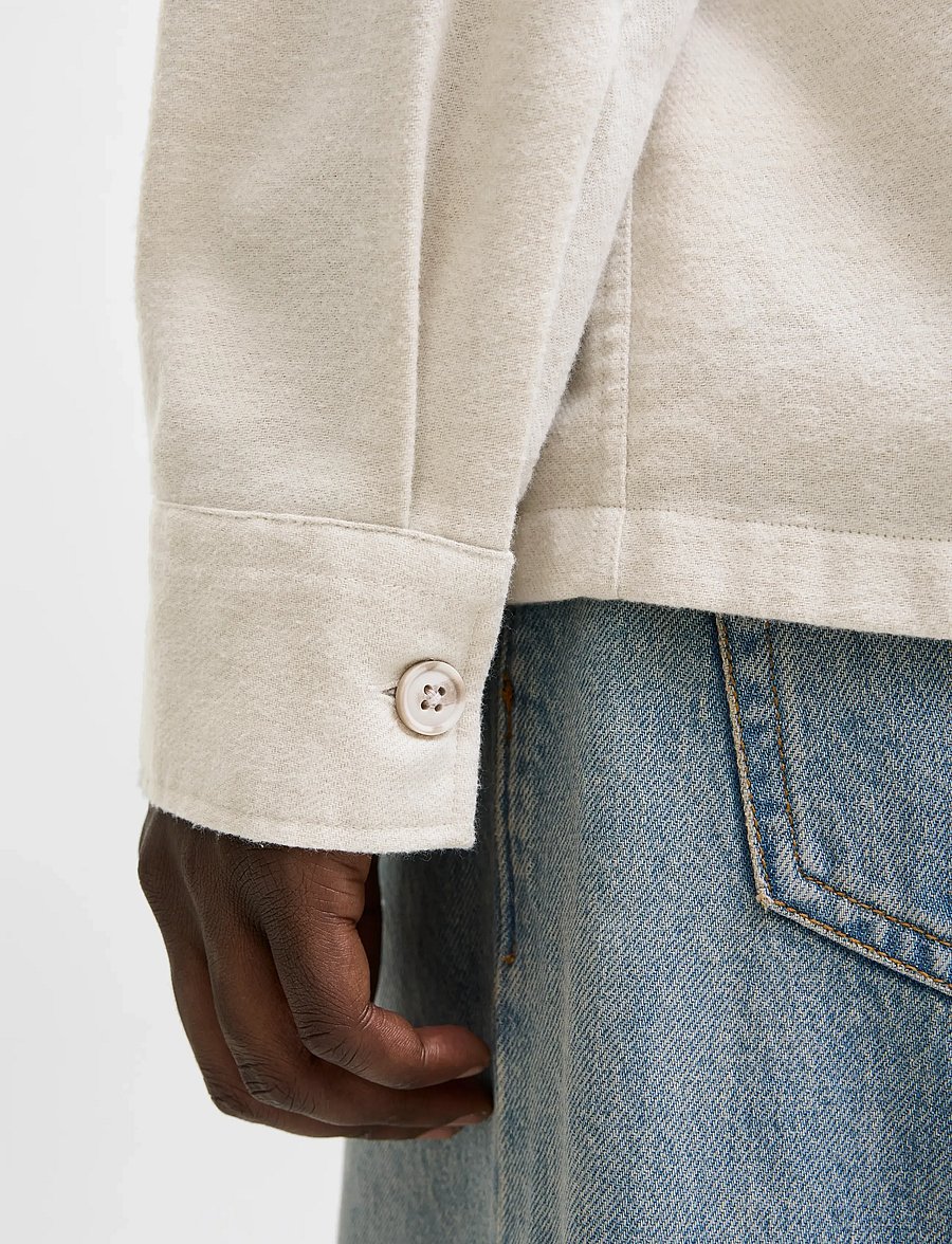 Jack & Jones - JJECHARGE OVERSHIRT LS NOOS - kollektionen - moonbeam - 5