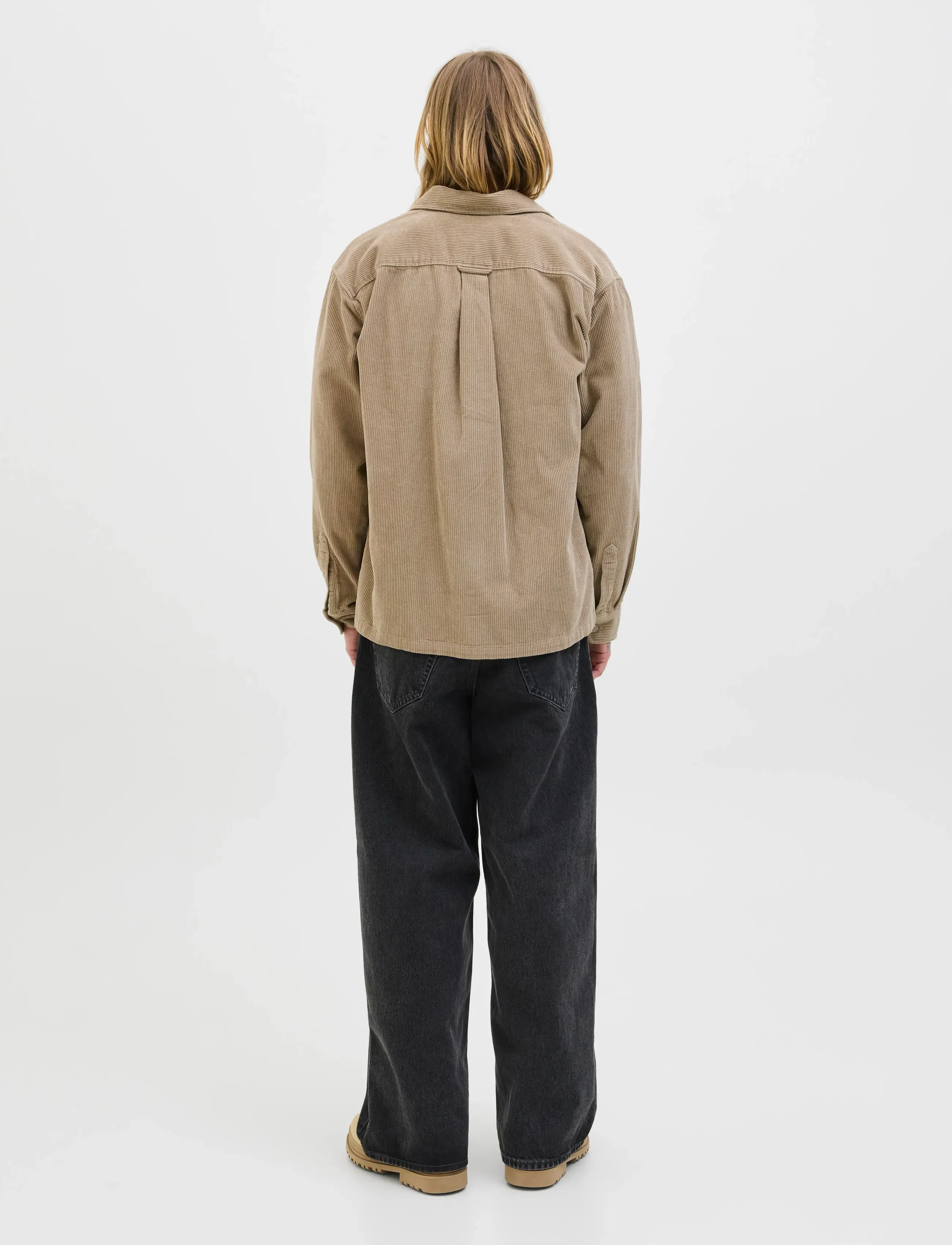 Jack & Jones - JJCORDUROY OVERSHIRT L/S - cordhemden - crockery - 2