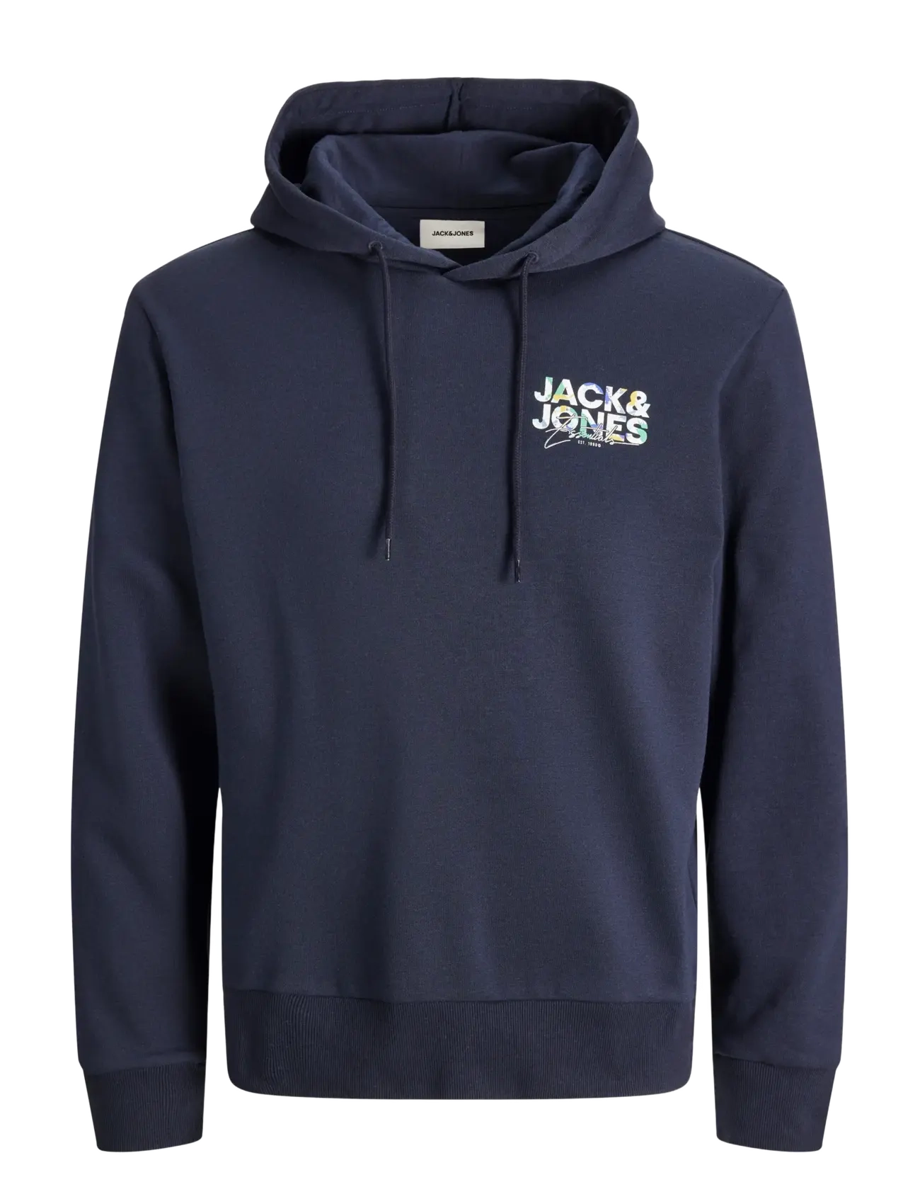 Jack & Jones JJGEPLAS SWEAT HOOD LN - Sweatshirts & hoodies - SKY CAPTAIN / navy