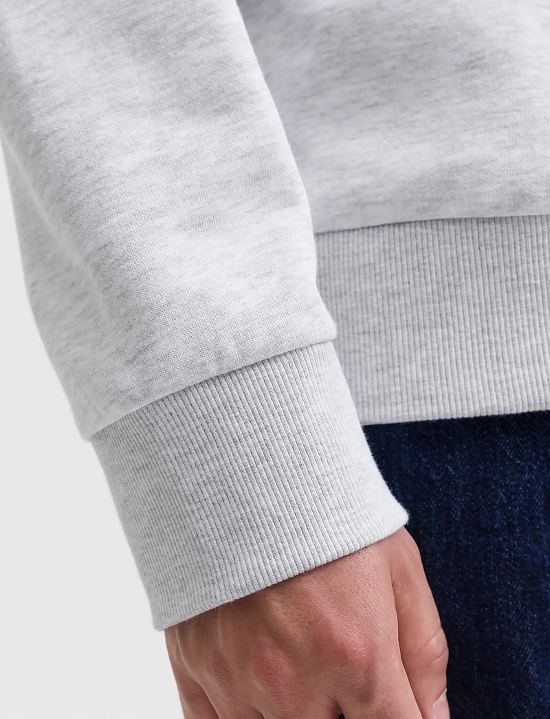 Jack & Jones - JJGEPLAS SWEAT HOOD LN - hettupeysur - white melange - 5