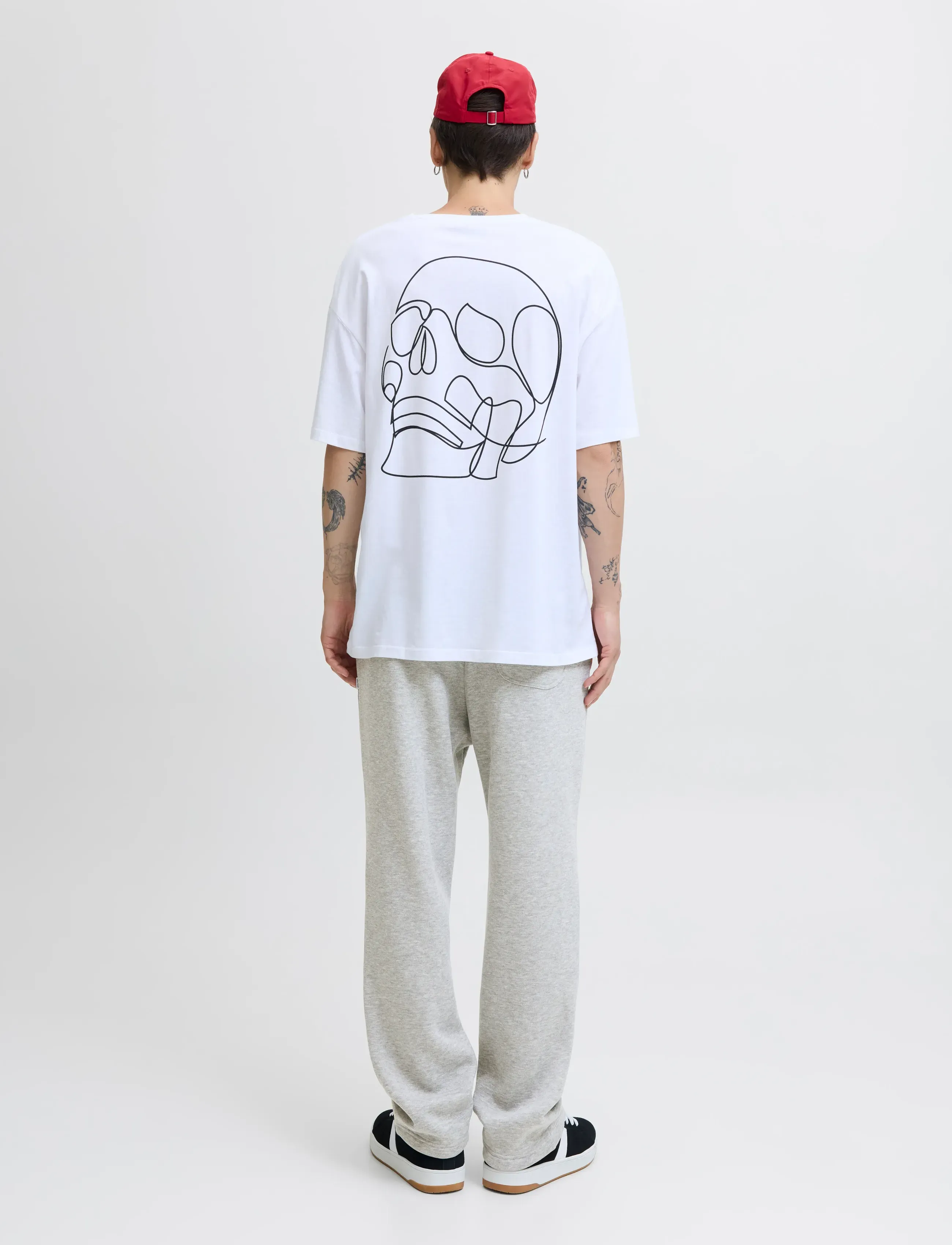 Jack & Jones - JPSTKANE BRADLEY UNCUFFED SWT PANTS NOOS - kollektsioonid - light grey melange - 3