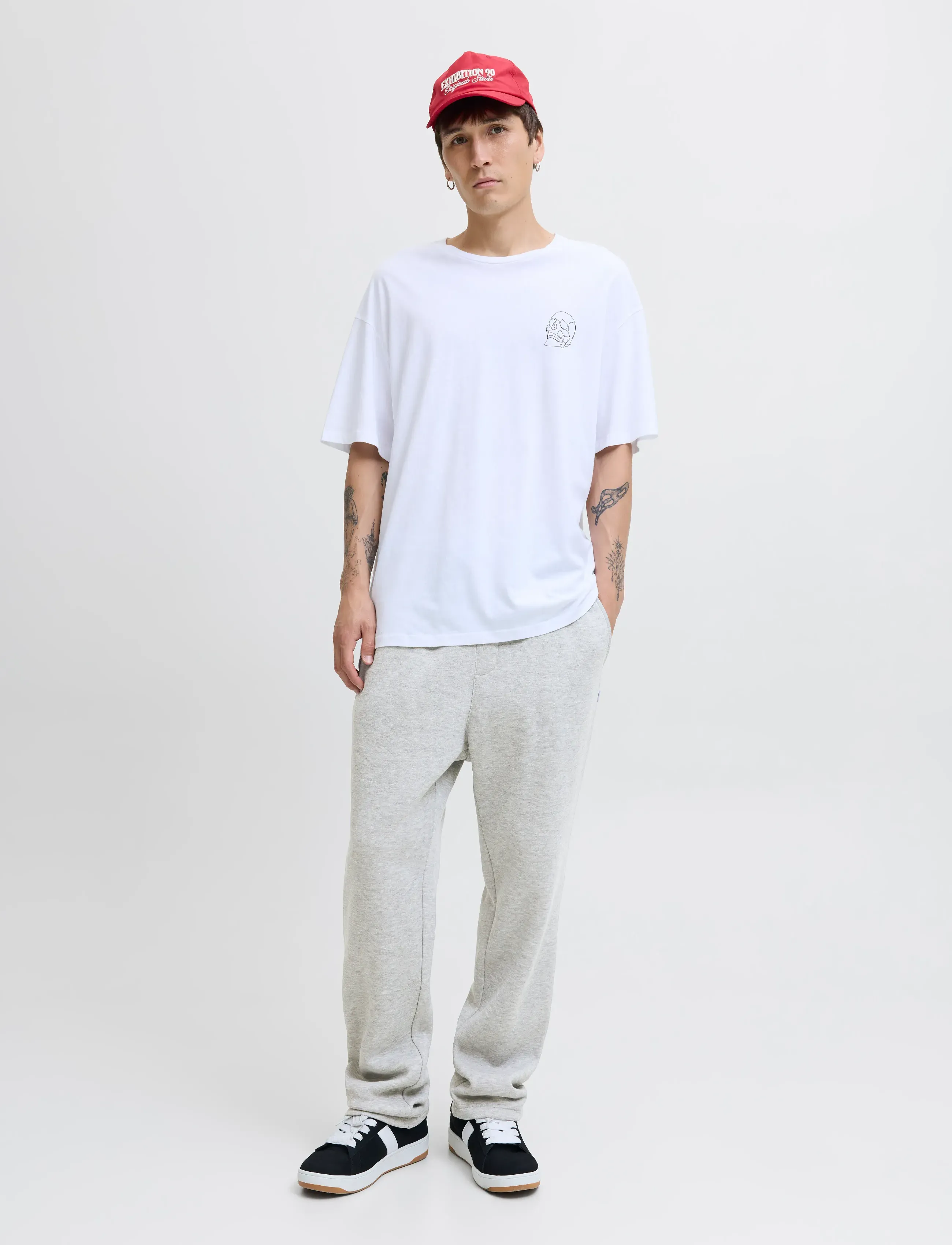 JACK & JONES Jpstkane Bradley Uncuffed Swt Pants Noos mjukisbyxor herr – bild 5
