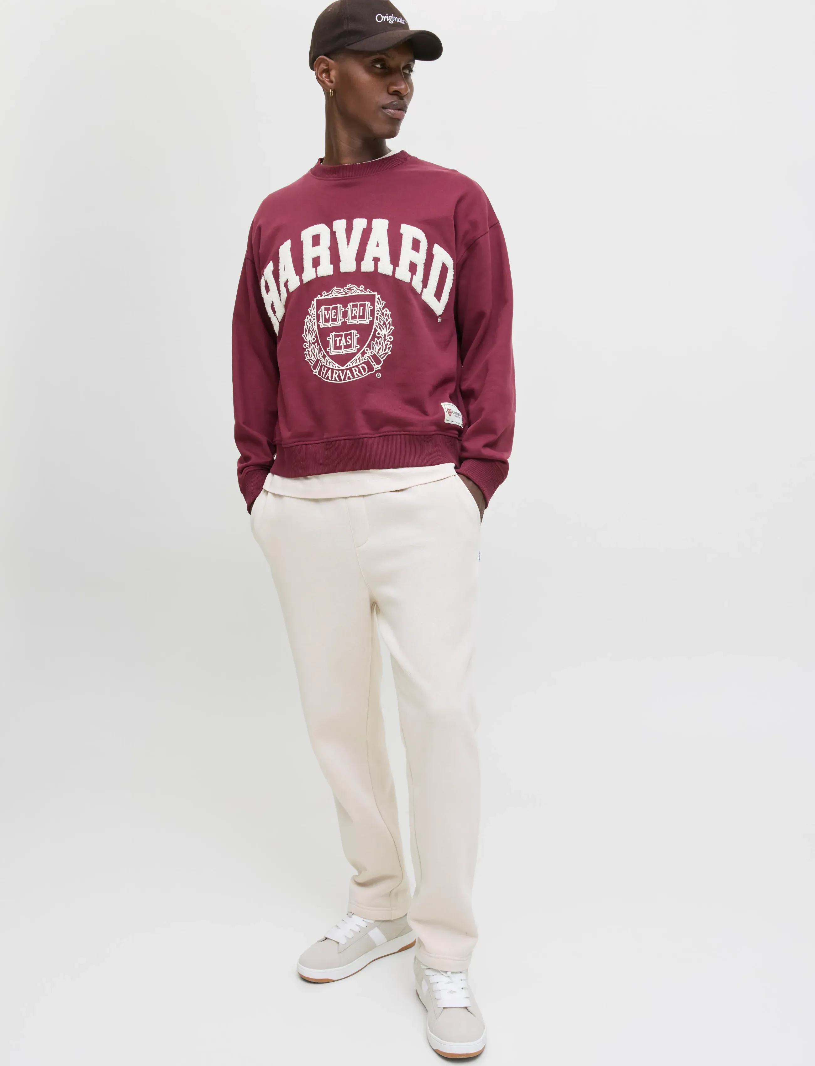 Jack & Jones - JPSTKANE BRADLEY UNCUFFED SWT PANTS NOOS - kollektsioonid - moonbeam - 5