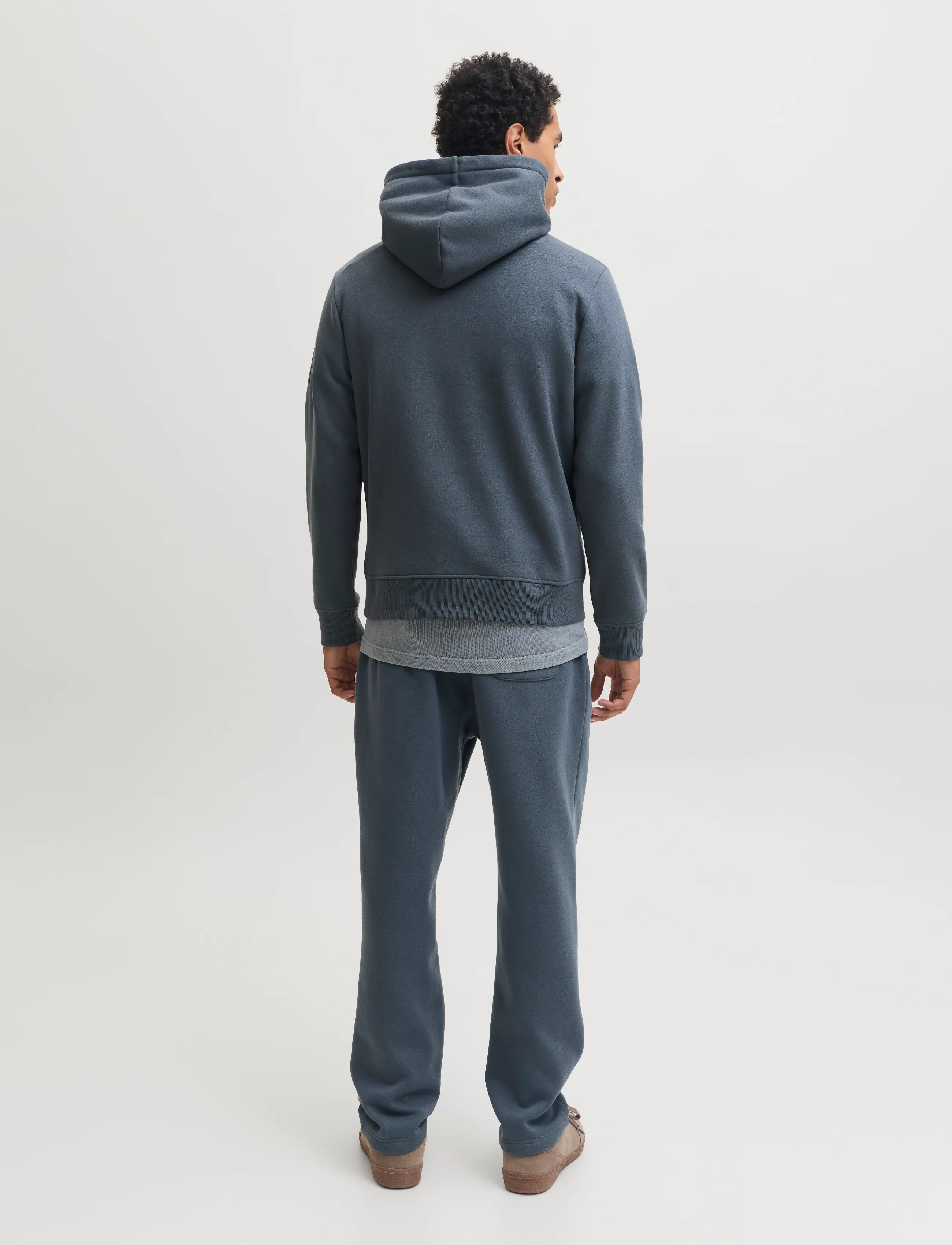 Jack & Jones - JPSTKANE BRADLEY UNCUFFED SWT PANTS NOOS - kollektsioonid - turbulence - 3