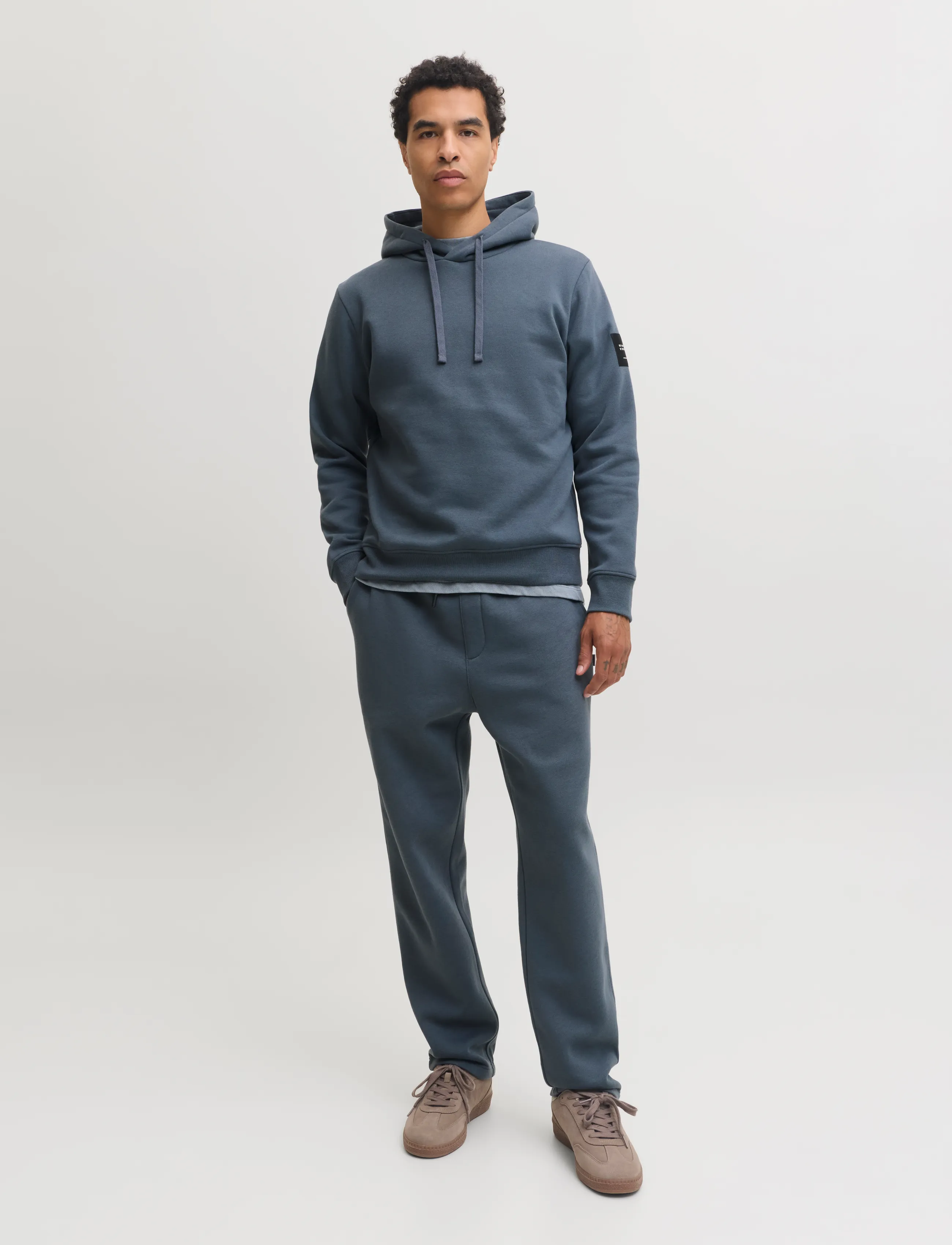 Jack & Jones - JPSTKANE BRADLEY UNCUFFED SWT PANTS NOOS - kollektsioonid - turbulence - 4