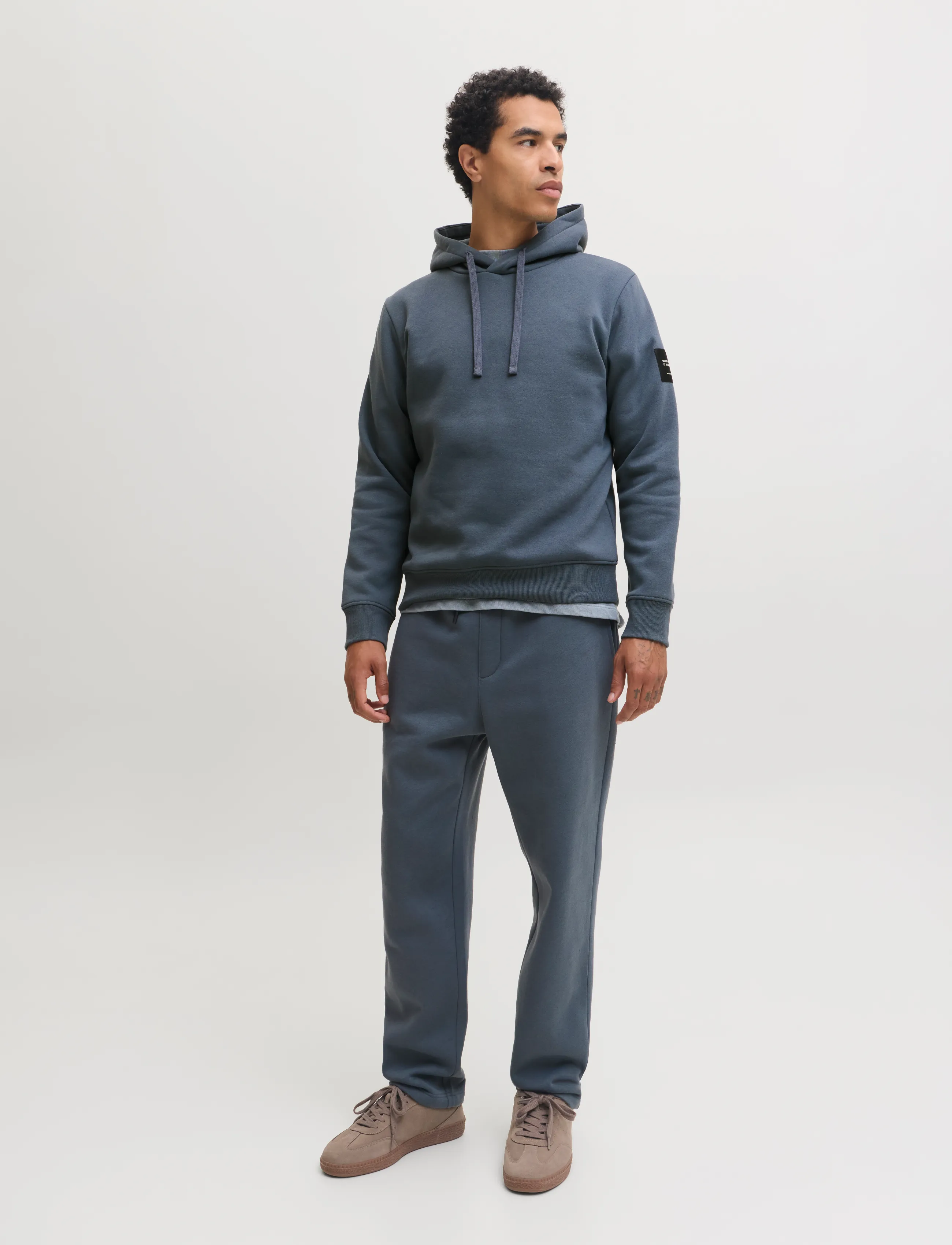Jack & Jones - JPSTKANE BRADLEY UNCUFFED SWT PANTS NOOS - kollektsioonid - turbulence - 5
