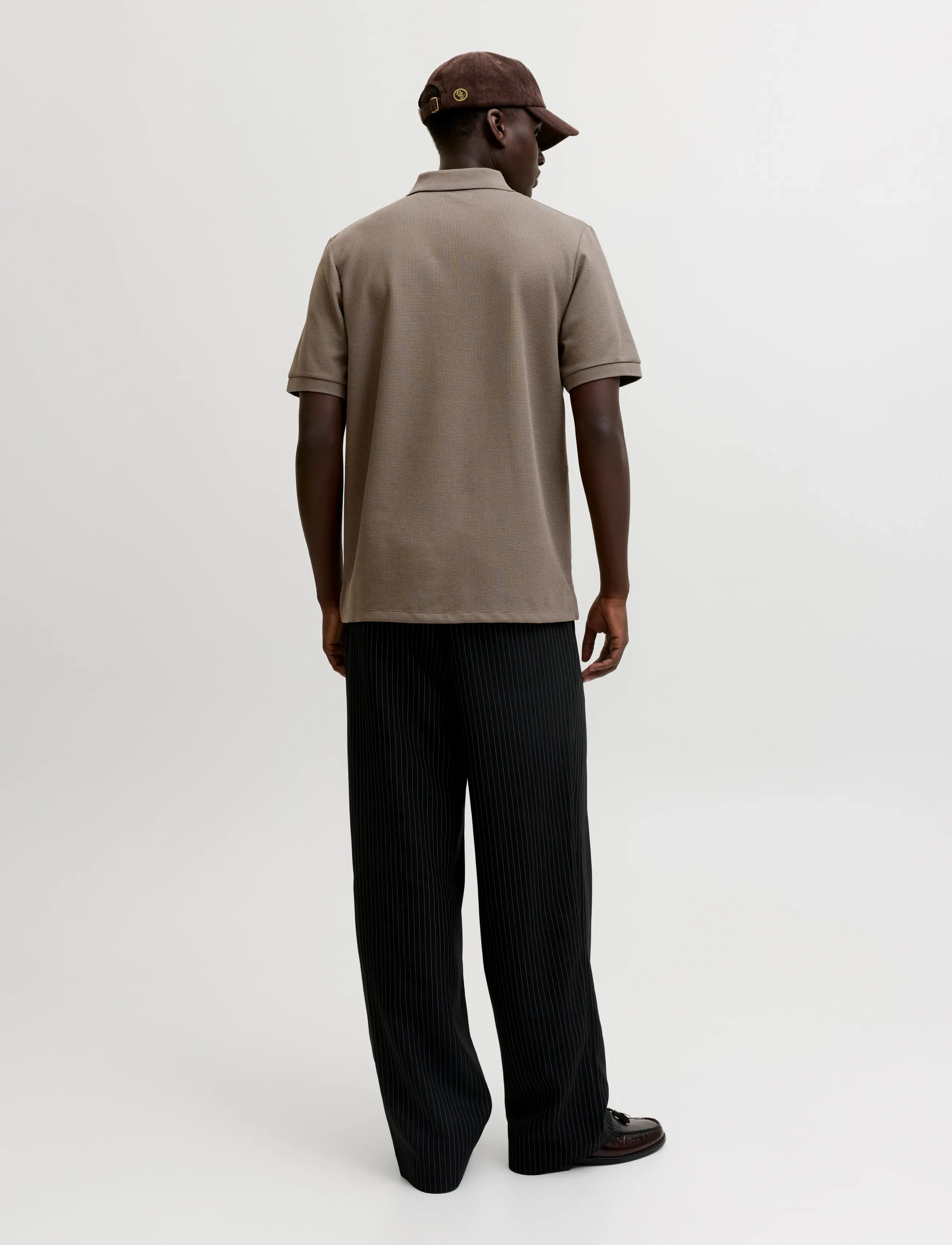 Jack & Jones - JJEAUSTIN ZIP POLO SS NOOS - kortærmede poloer - falcon - 2