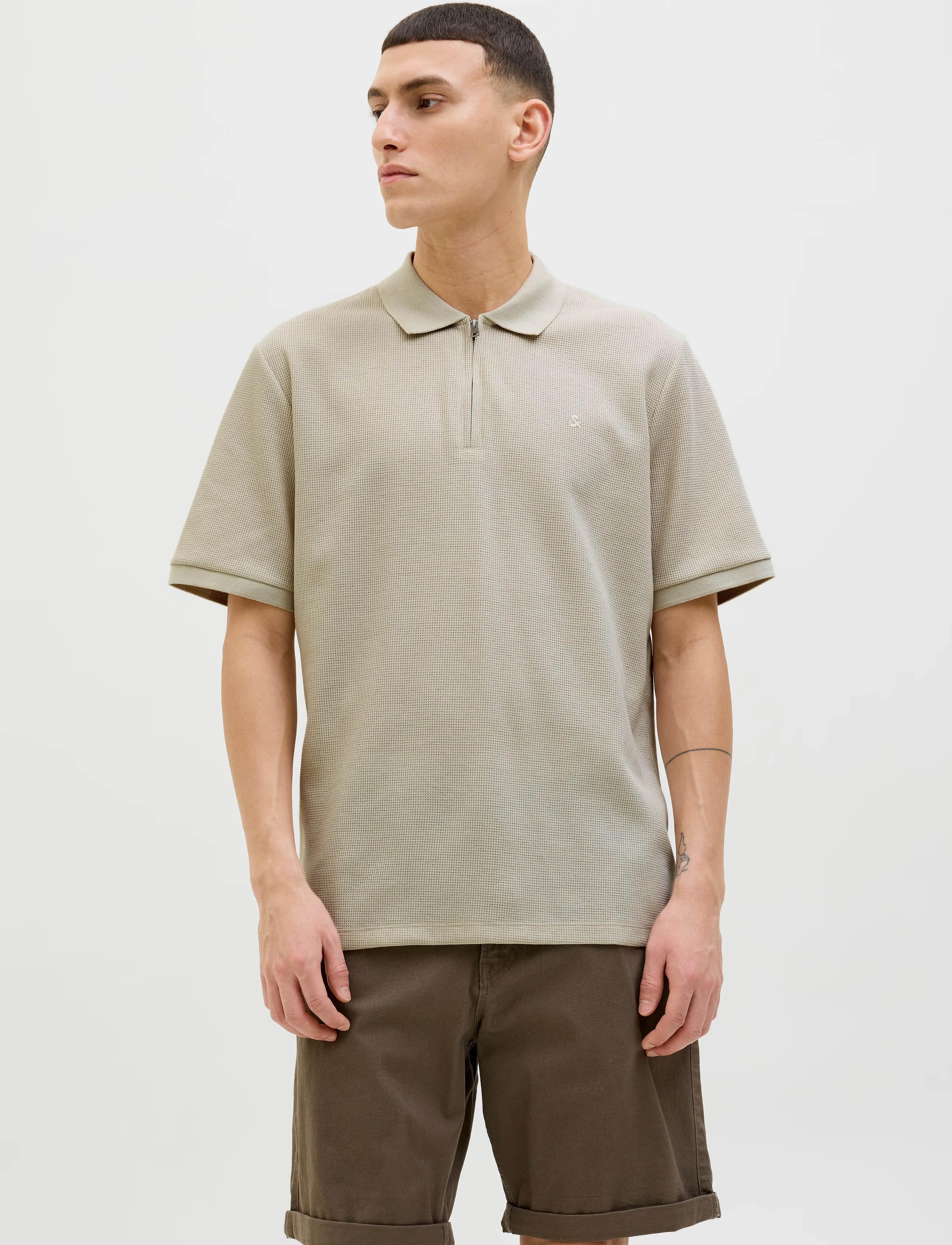 Jjeaustin Zip Polo Ss Noos 6
