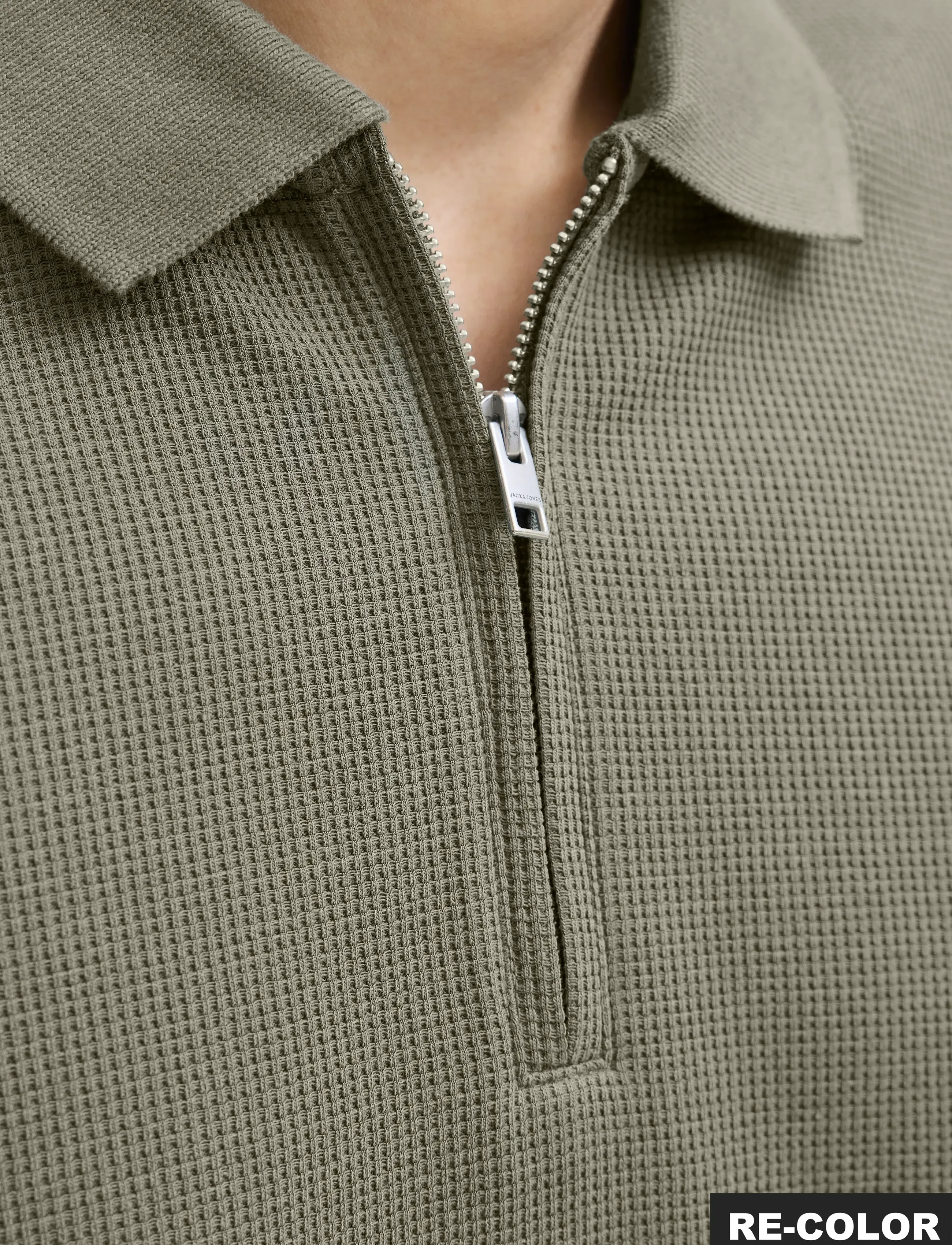Jjeaustin Zip Polo Ss Noos 6