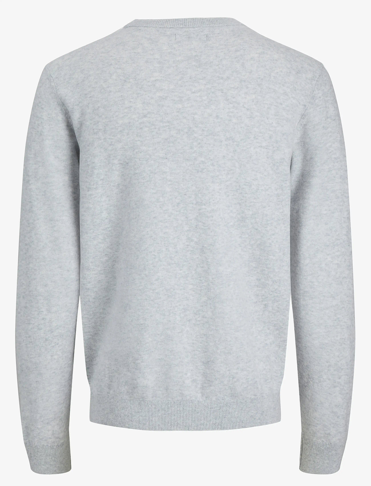 Jack & Jones - JJEPERFECT WOOL KNIT CREW NECK SN - rund hals - light grey melange - 2