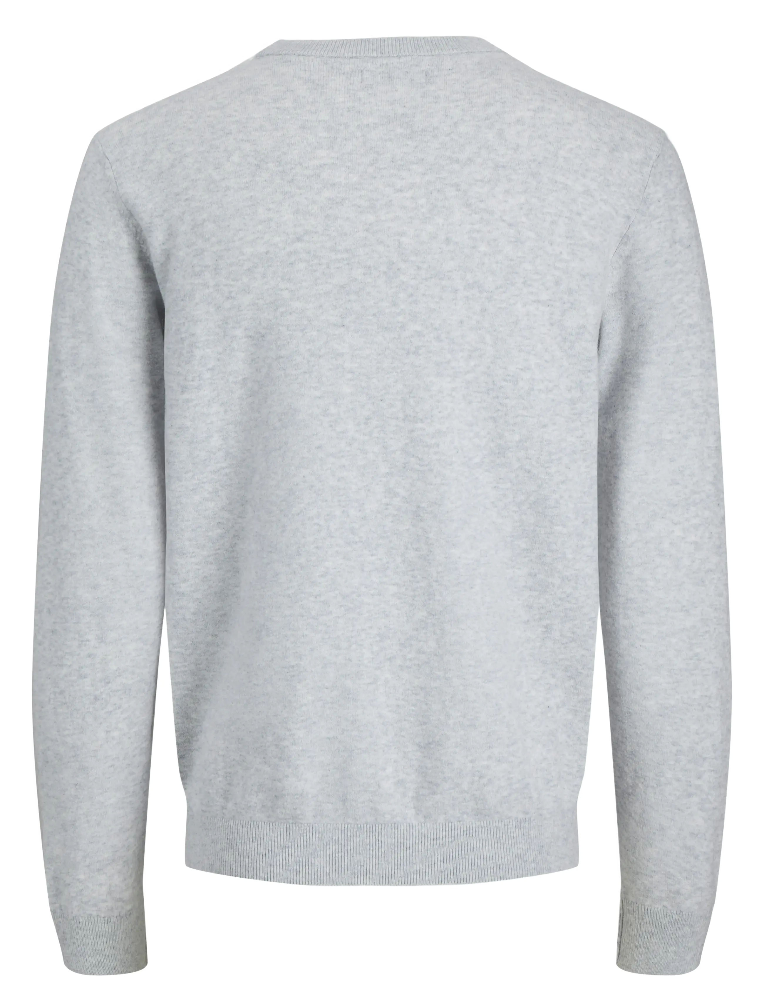 Jack & Jones - JJEPERFECT WOOL KNIT CREW NECK SN - rundhals - light grey melange - 2