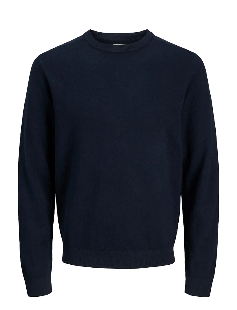 Jack & Jones - JJEPERFECT WOOL KNIT CREW NECK SN - rund hals - maritime blue - 1