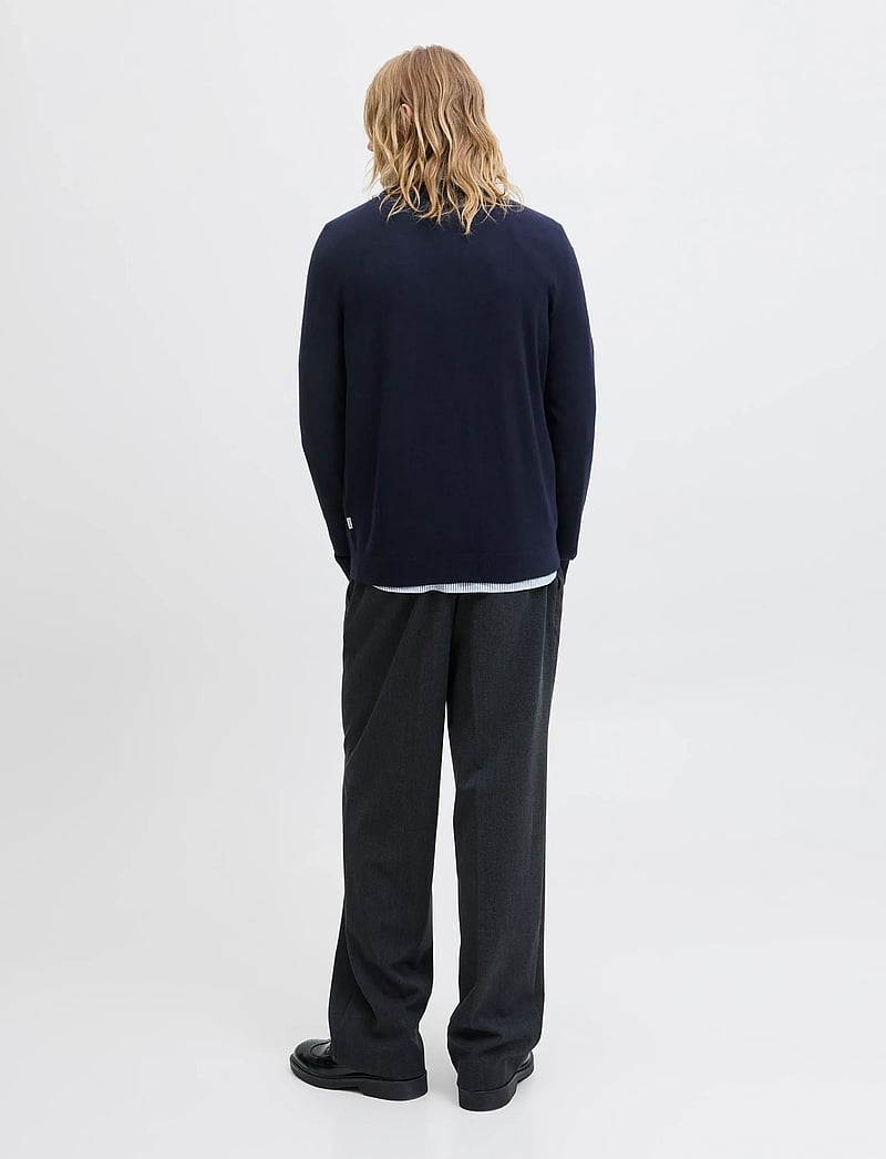 Jack & Jones - JJEPERFECT WOOL KNIT CREW NECK SN - rund hals - maritime blue - 2