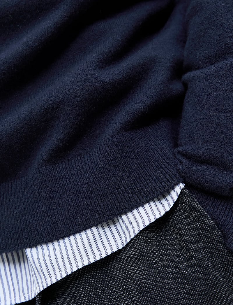 Jack & Jones - JJEPERFECT WOOL KNIT CREW NECK SN - rund hals - maritime blue - 3