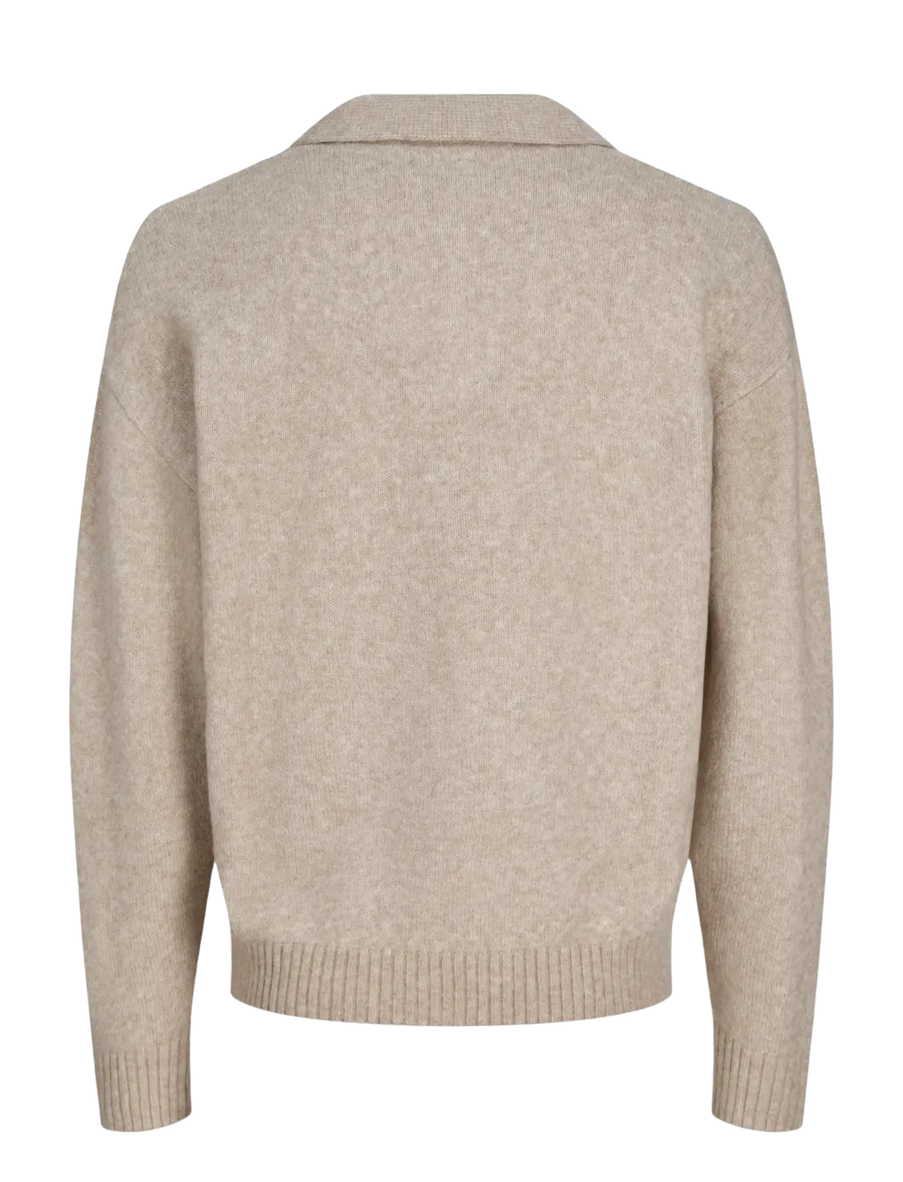 Jack & Jones - JJSOHO OLLIE KNIT SPLIT NECK LN - adīti polo krekli ar garām piedurknēm - atmosphere - 2