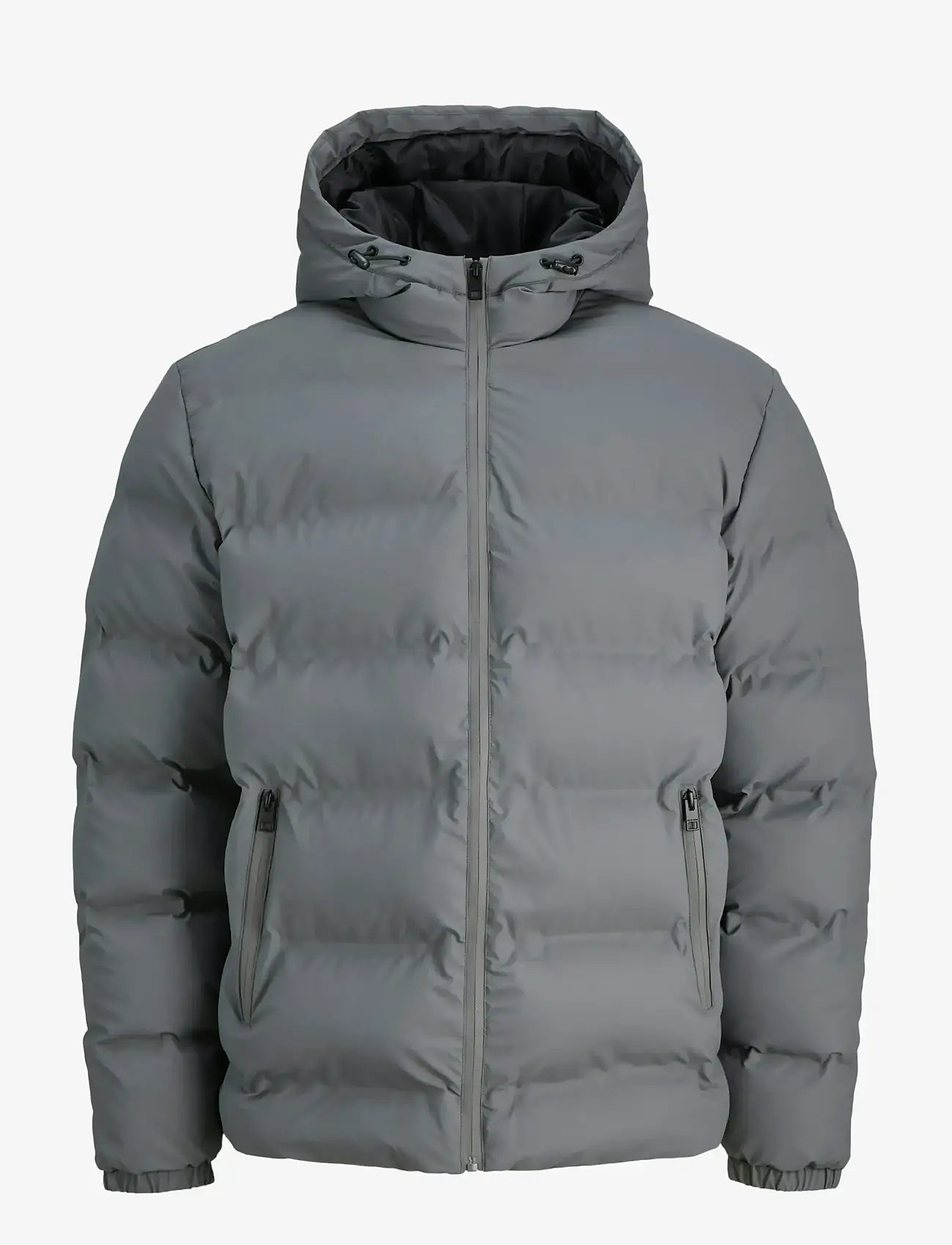 Jack & Jones - JJELEMENTS PU PUFFER SN - kurtki puchowe - castlerock - 1