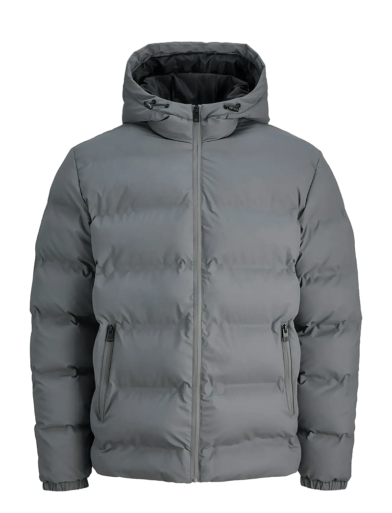 Jack & Jones - JJELEMENTS PU PUFFER SN - kurtki puchowe - castlerock - 1