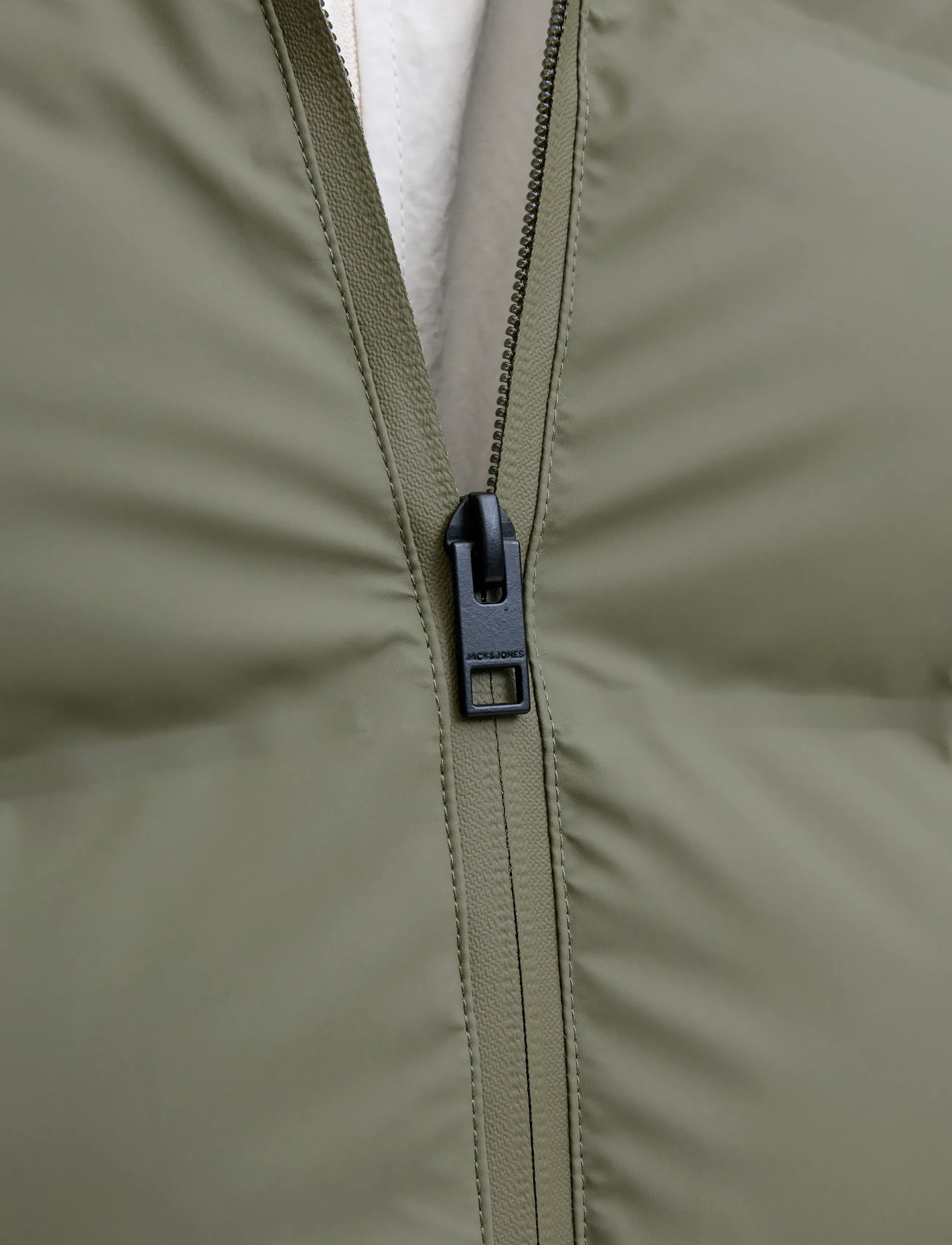 Jack & Jones - JJELEMENTS PU PUFFER SN - down jackets - dusty olive - 4