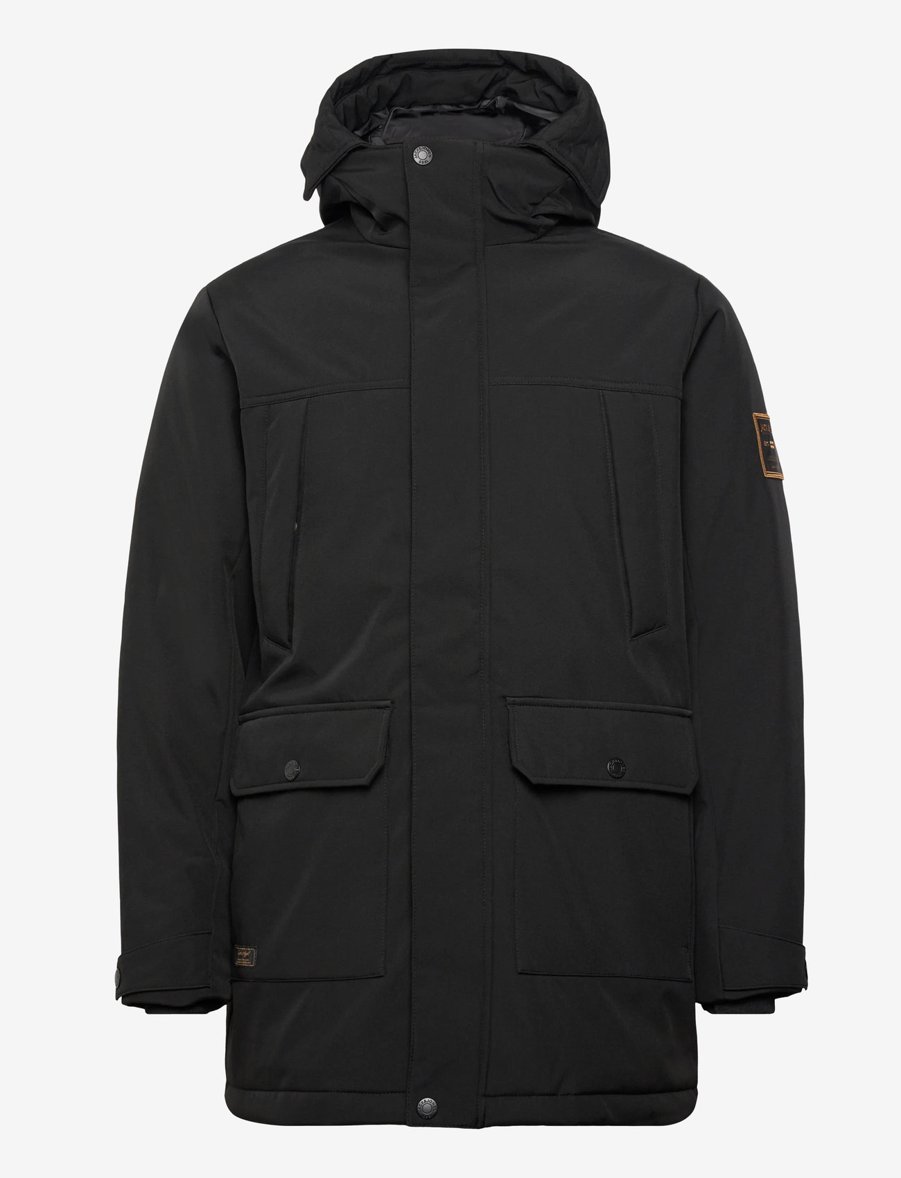 Jack & Jones - JJFINN SOFTSHELL PARKA - vinterjackor - black - 0