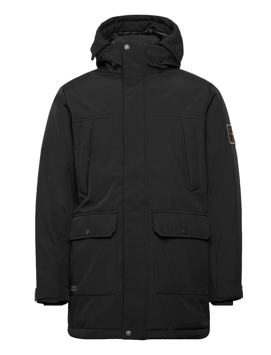 Jack & Jones - JJFINN SOFTSHELL PARKA - parkatakit - black - 1