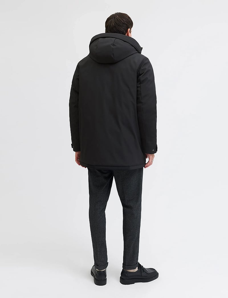 Jack & Jones - JJFINN SOFTSHELL PARKA - parka's - black - 3