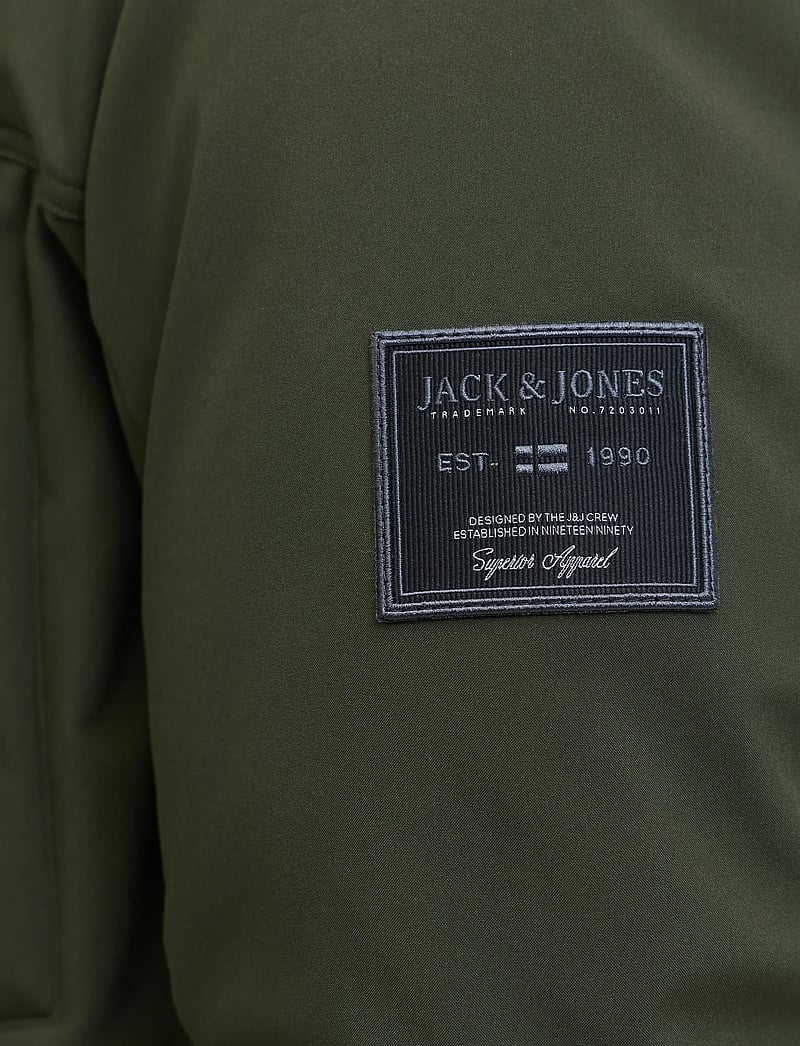 Jack & Jones - JJFINN SOFTSHELL PARKA - parkas - rosin - 5