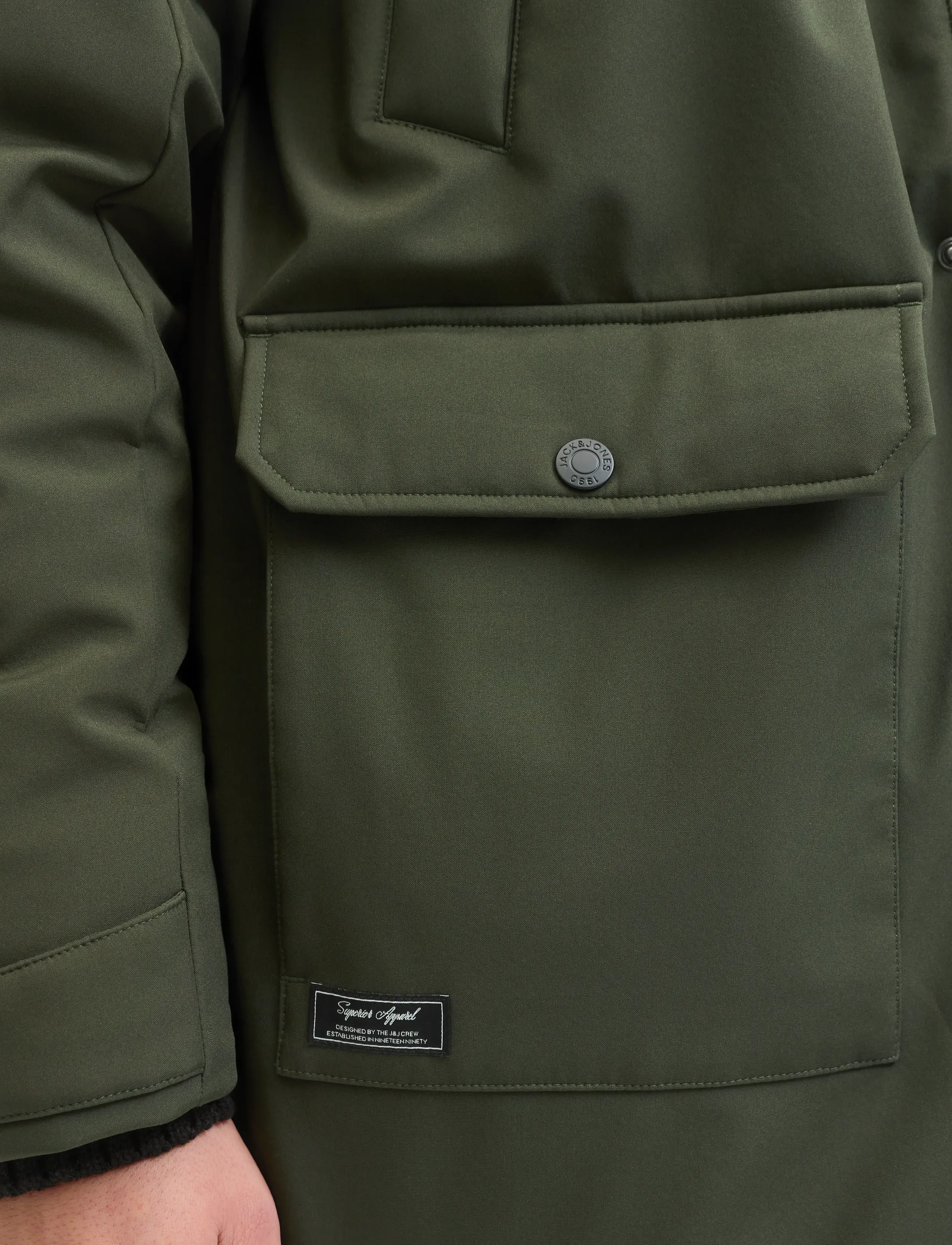 JACK & JONES Vinterparkas 'Finn' vinterjackor herr – bild 7