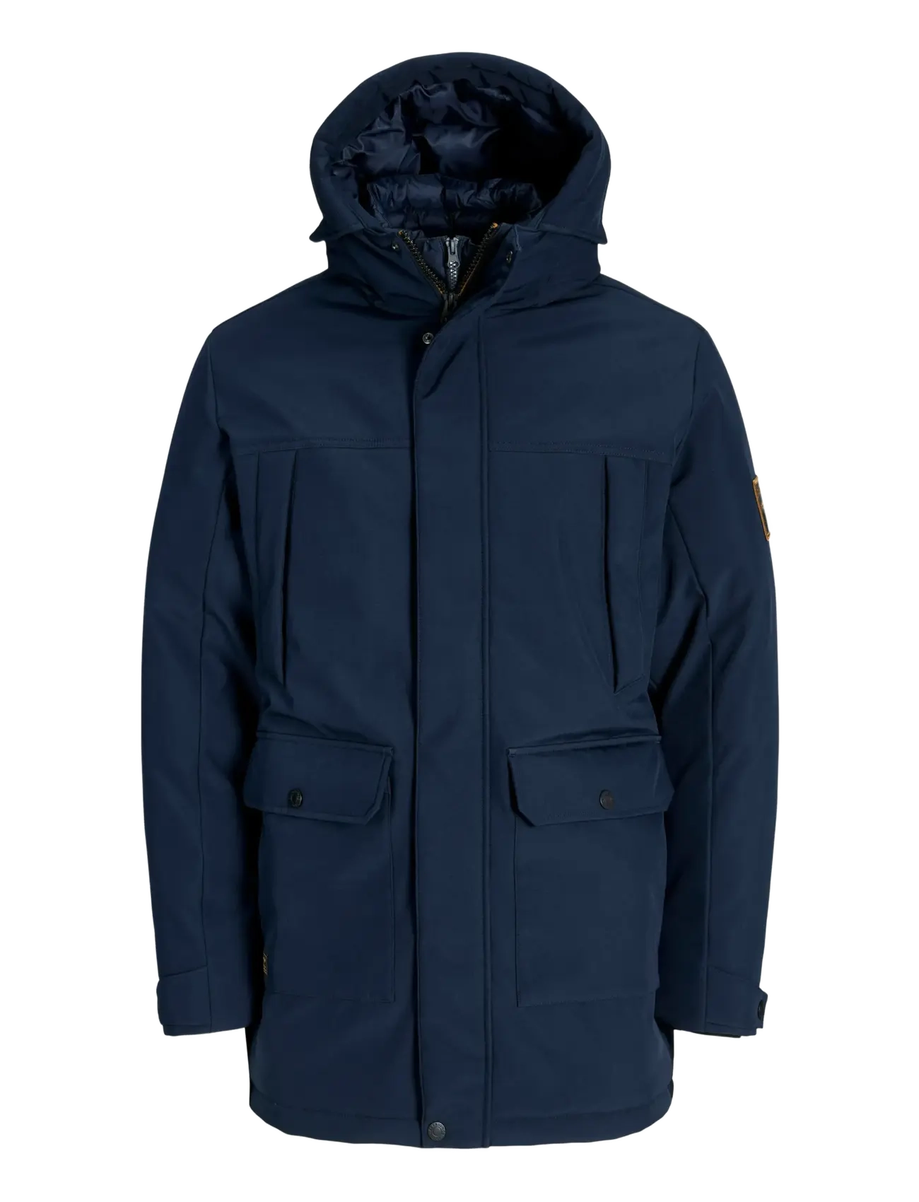 JACK & JONES Jjfinn Softshell Parka Navy - XXL - Herren
