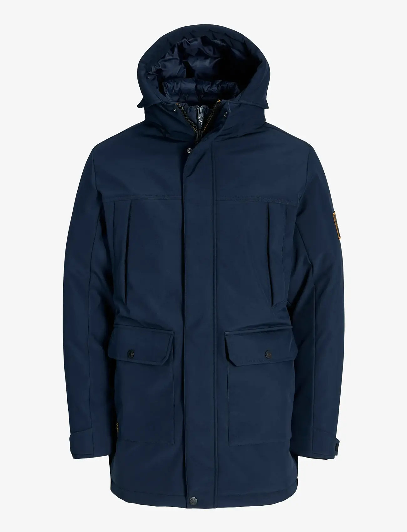 Jack & Jones - JJFINN SOFTSHELL PARKA - vinterjackor - sky captain - 1