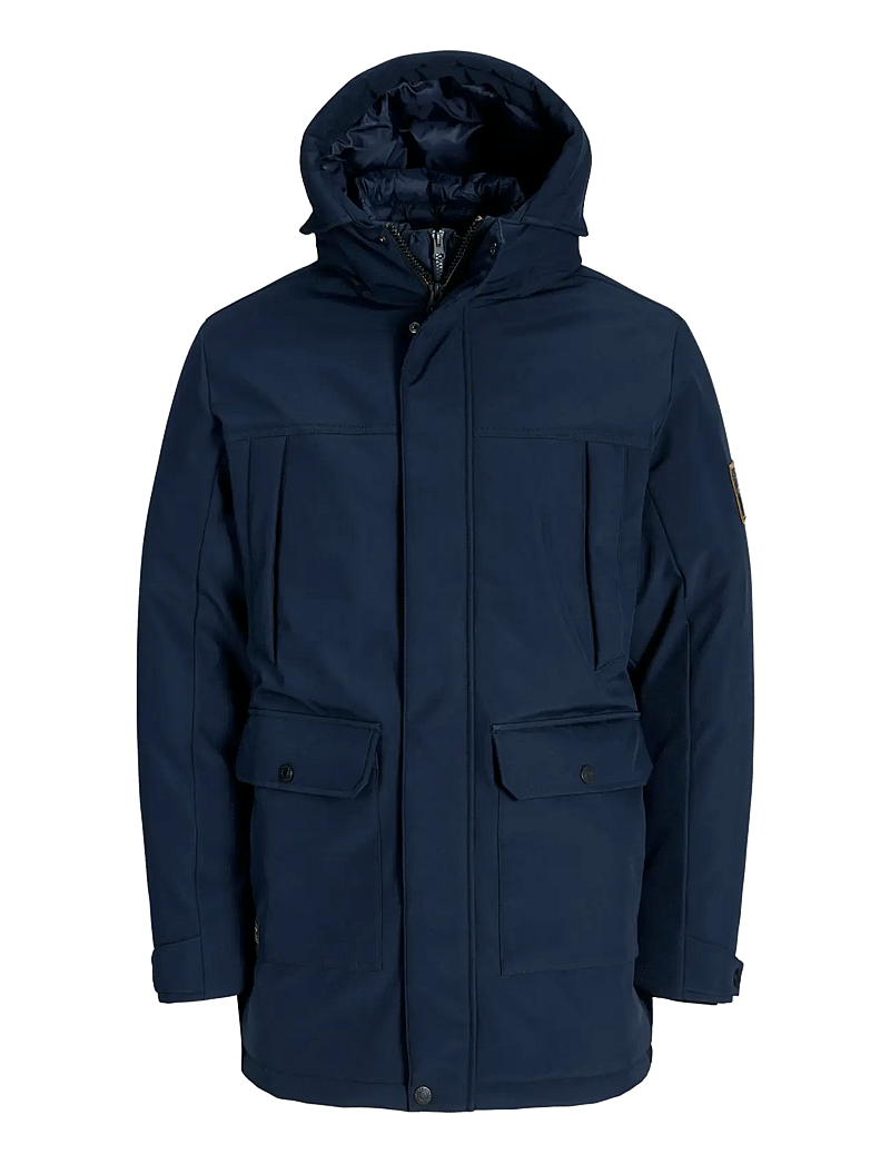 Jack & Jones - JJFINN SOFTSHELL PARKA - parkas - sky captain - 1