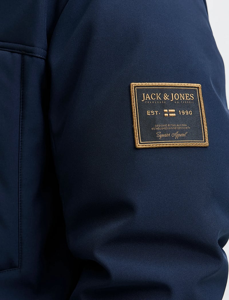 Jack & Jones - JJFINN SOFTSHELL PARKA - parkas - sky captain - 3