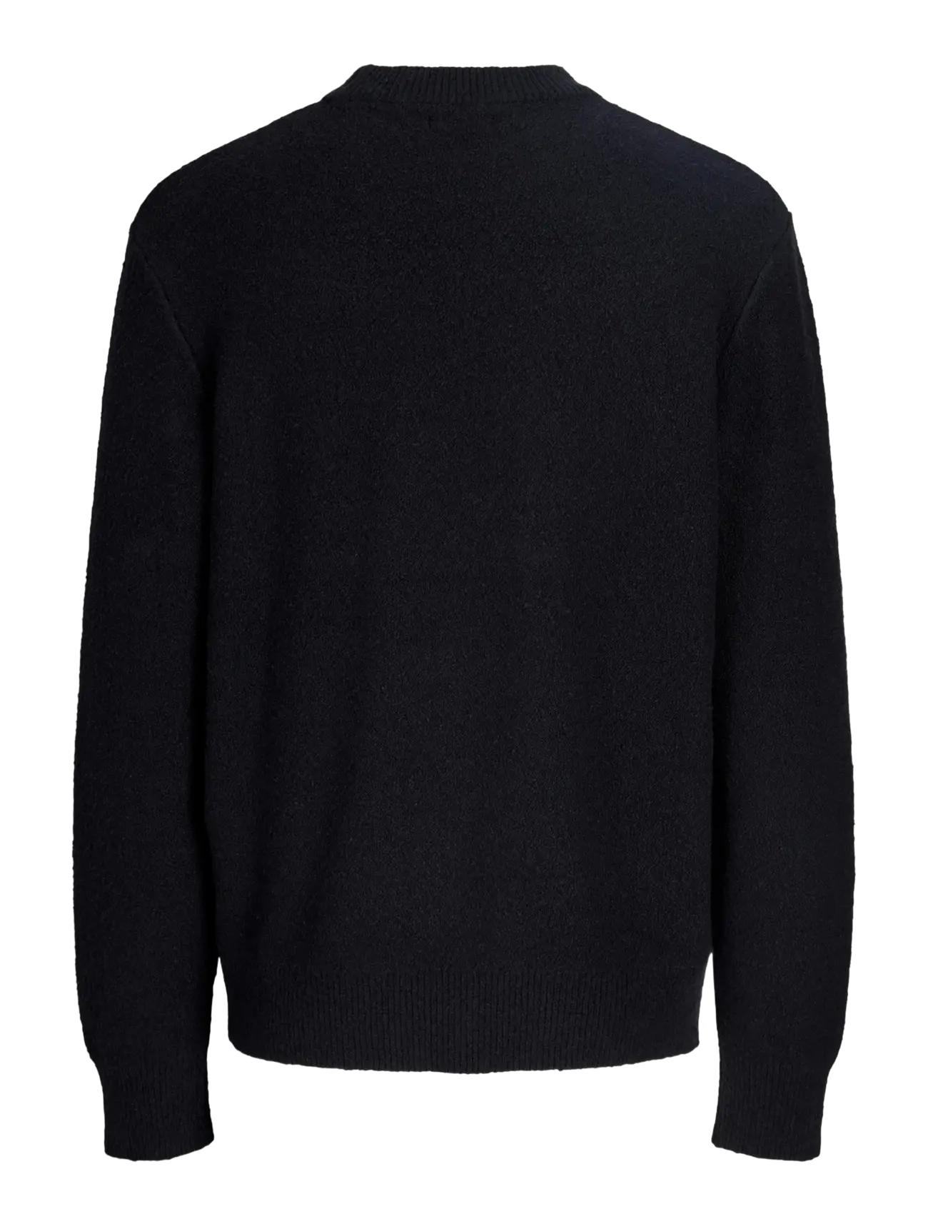 Jack & Jones - JJSPENCE KNIT CREW NECK - megztiniai su apvalia apykakle - black - 2