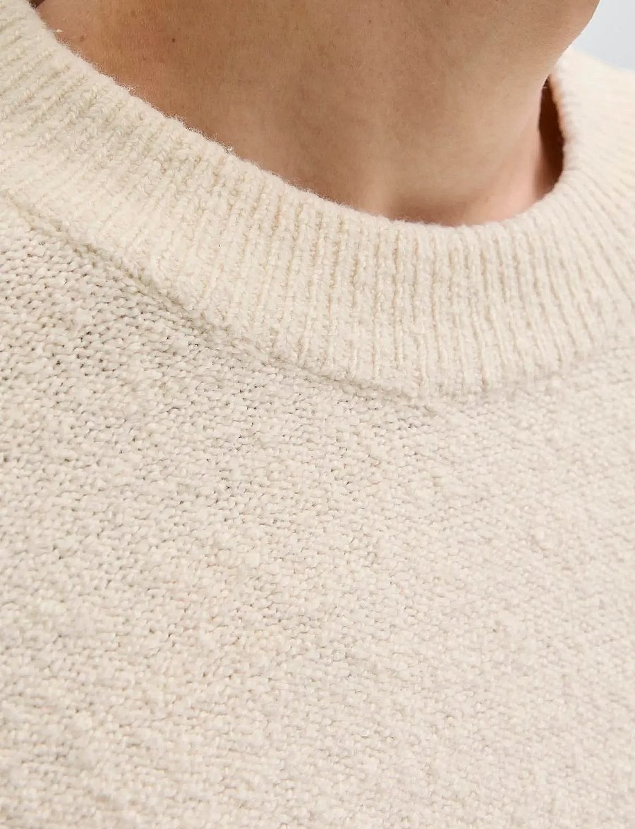 Jack & Jones - JJSPENCE KNIT CREW NECK - rundhals - sea salt - 4