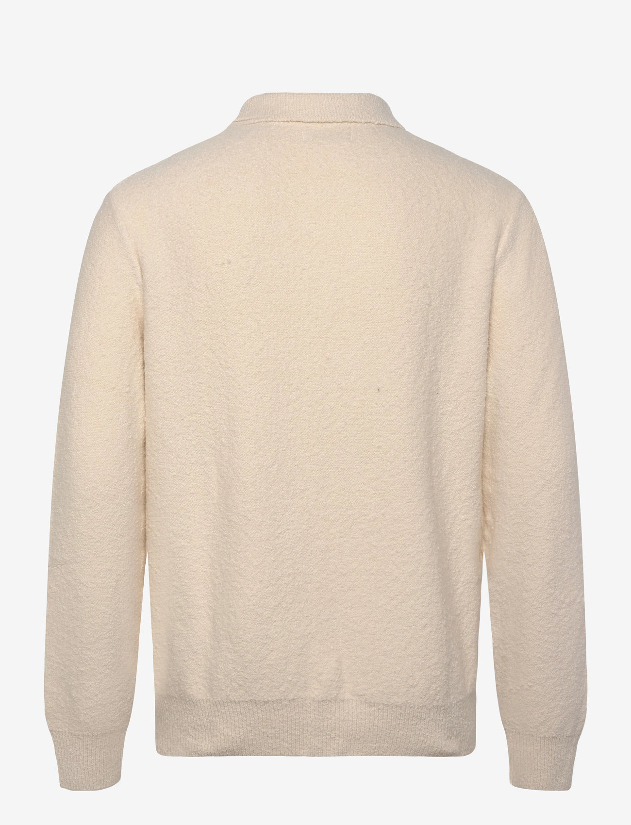 Jack & Jones - JJSPENCE KNIT POLO LS - efterårstøj - sea salt - 1