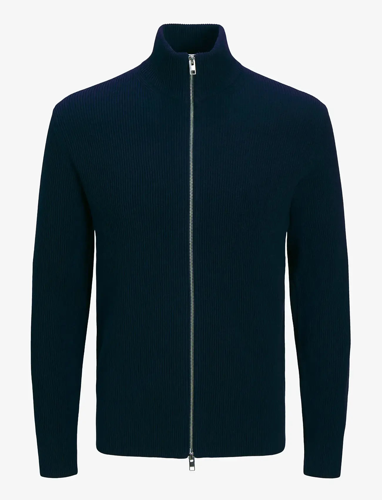 Jack & Jones - JJEPERFECT KNIT ZIP CARDIGAN SN - pullover mit durchgehendem reißverschluss - sky captain - 1