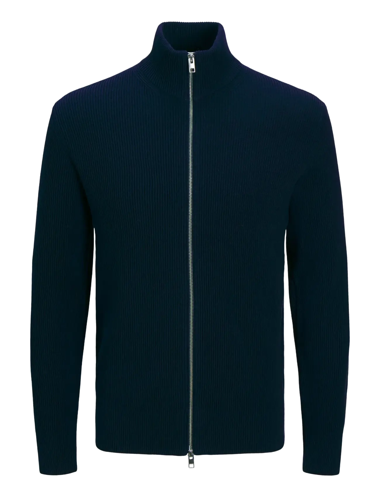 JJEPERFECT KNIT ZIP CARDIGAN SN - SKY CAPTAIN