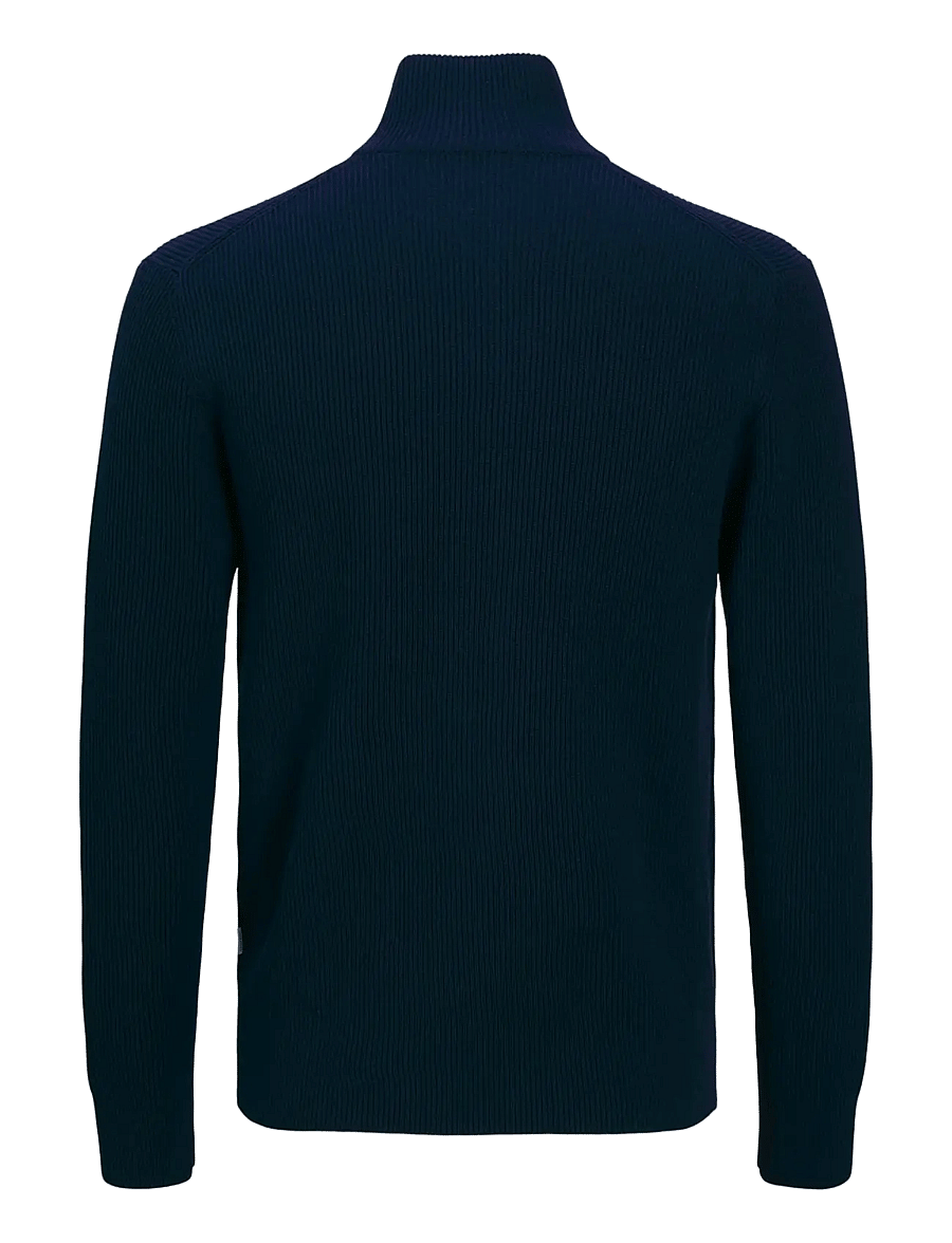 Jack & Jones - JJEPERFECT KNIT ZIP CARDIGAN SN - pullover mit durchgehendem reißverschluss - sky captain - 2