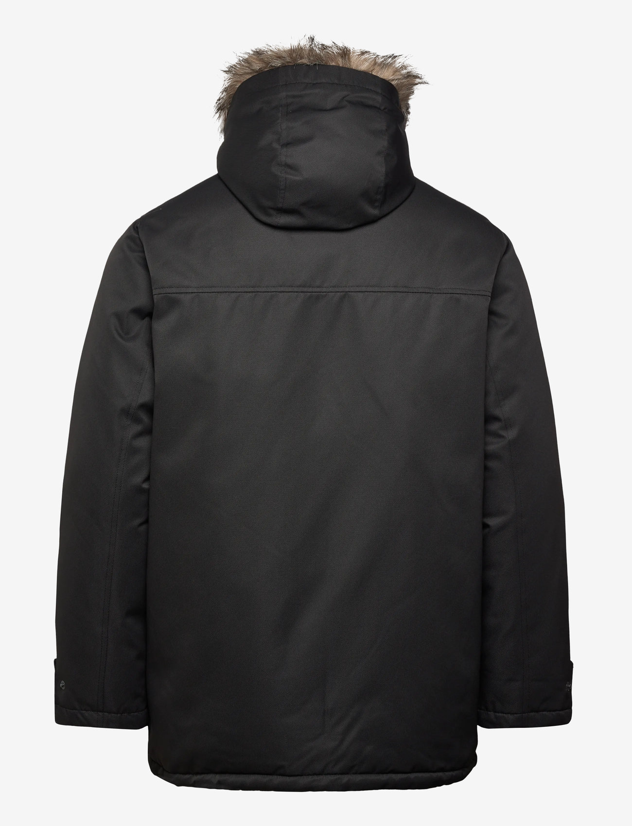 Jack & Jones - JJCHARLIE DETACHABLE FAUX FUR PARKA - vinterjackor - black - 2