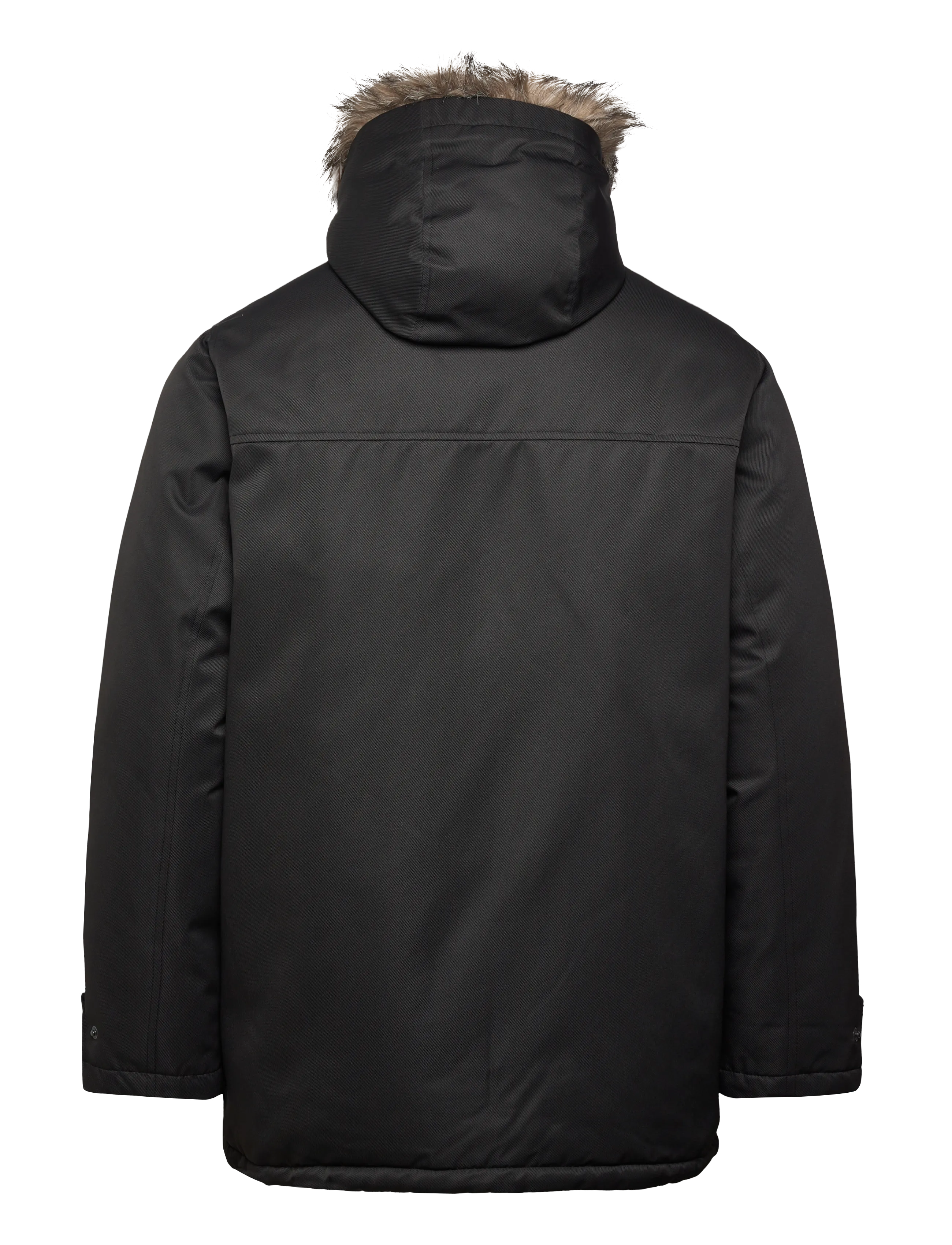 Jack & Jones - JJCHARLIE DETACHABLE FAUX FUR PARKA - parkas - black - 2
