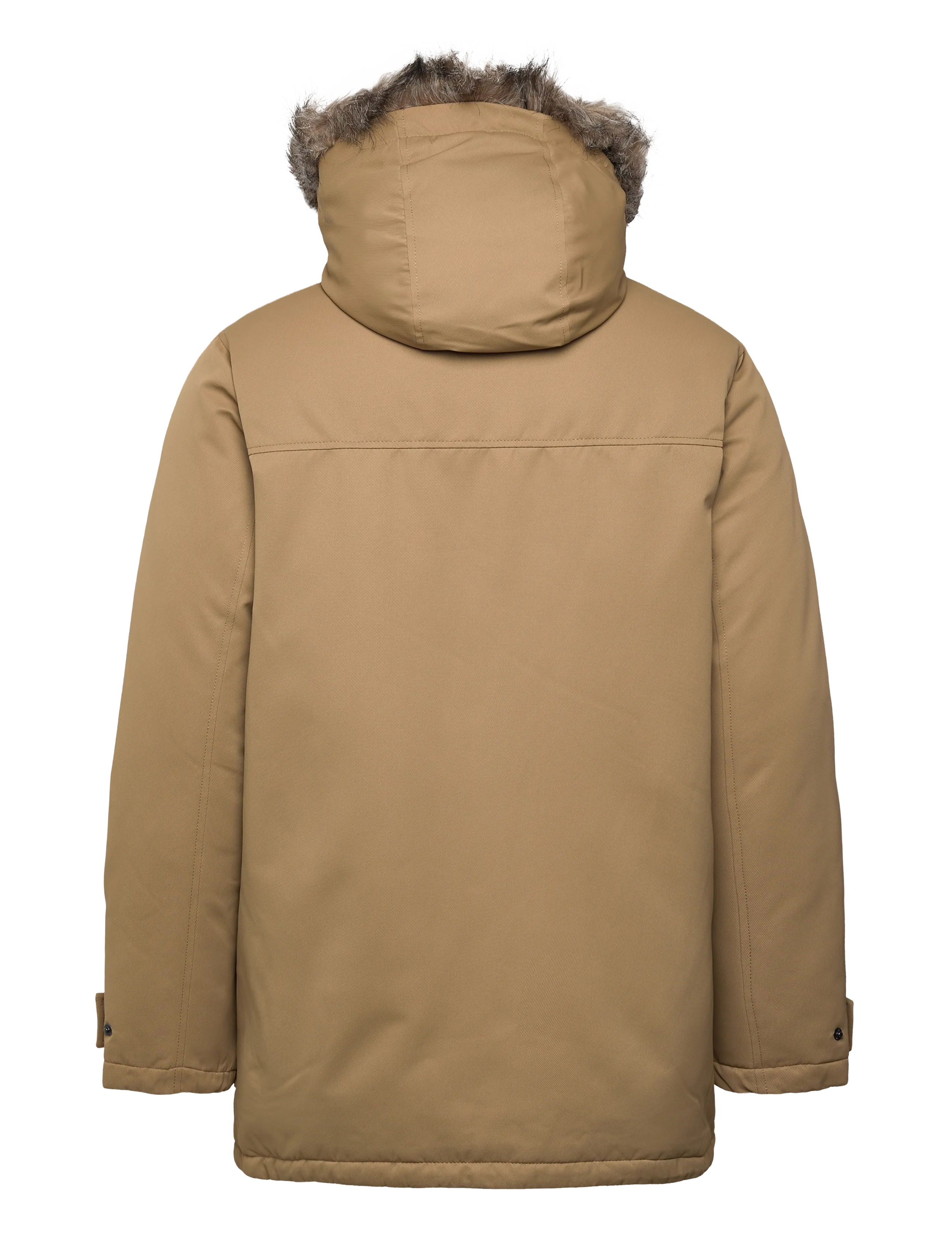 Jack & Jones - JJCHARLIE DETACHABLE FAUX FUR PARKA - parkas - elmwood - 1