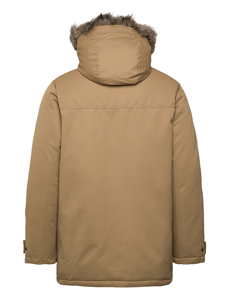 Jack & Jones - JJCHARLIE DETACHABLE FAUX FUR PARKA - parkas - elmwood - 1