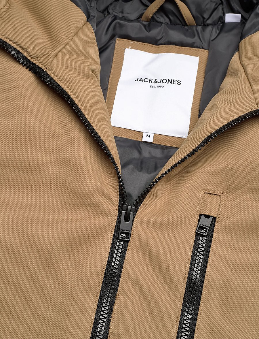 Jack & Jones - JJCHARLIE DETACHABLE FAUX FUR PARKA - parkas - elmwood - 2