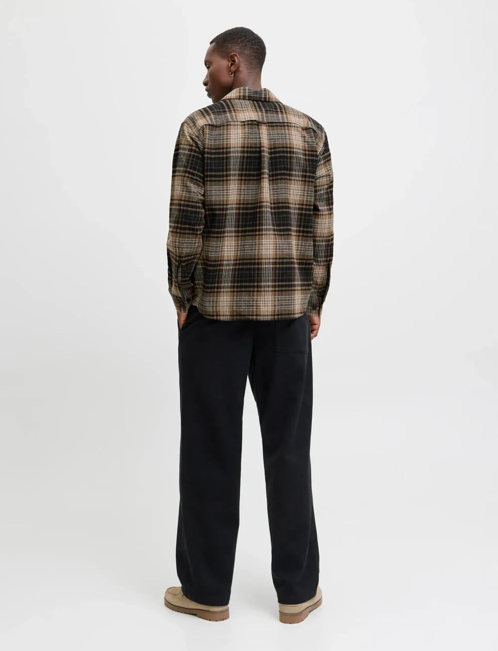 Jack & Jones - JJCARTER CHECK OVERSHIRT LS - flanellskjortor - monks robe - 2