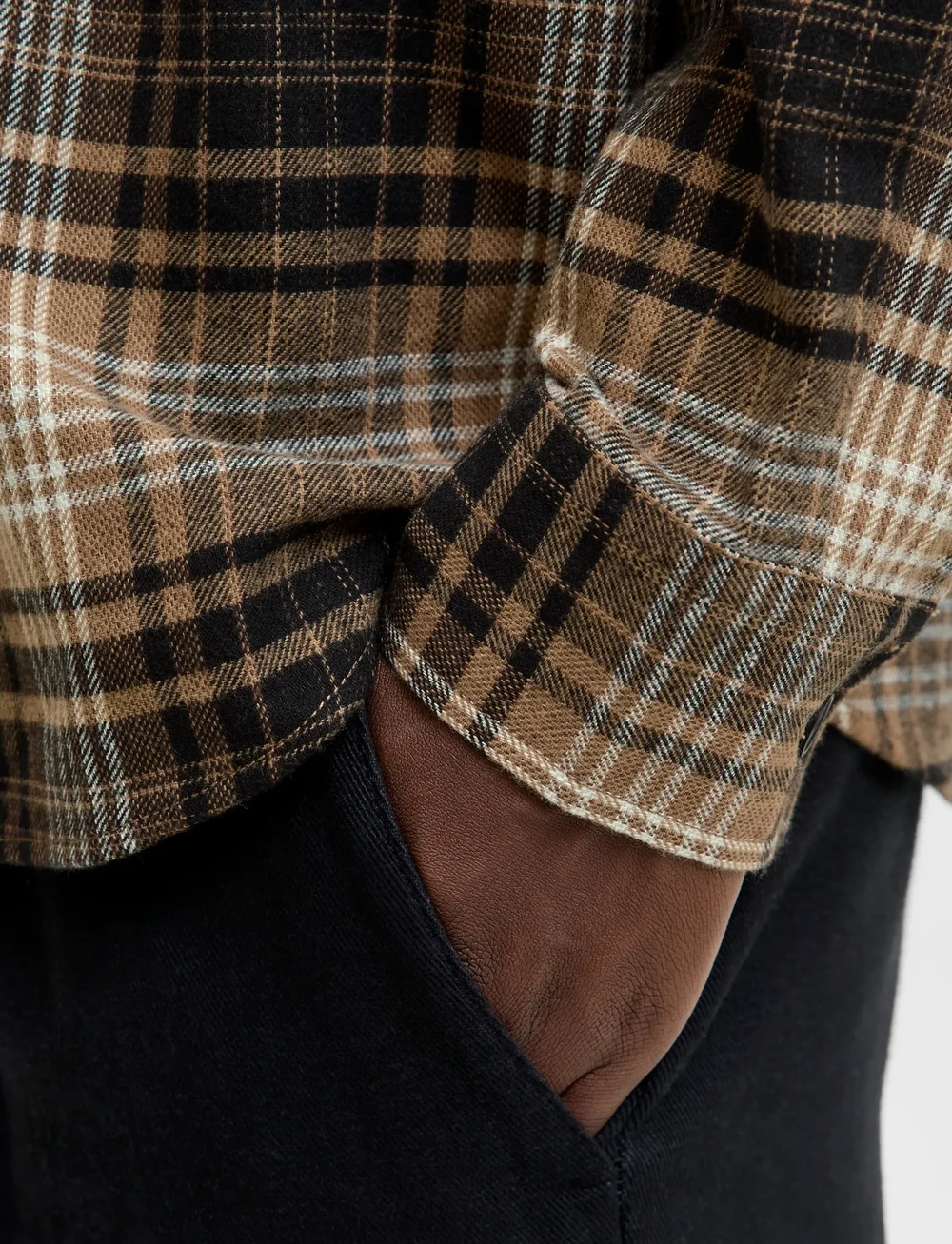 Jack & Jones - JJCARTER CHECK OVERSHIRT LS - flanellskjortor - monks robe - 3