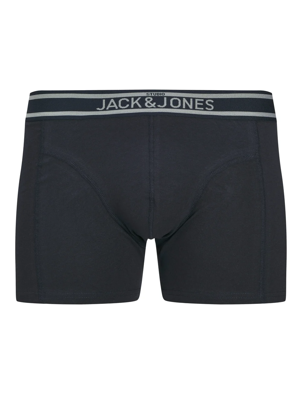 Jack & Jones - JACJOHN SOLID TRUNKS 3 PACK - multipack underpants - stormy weather - 4