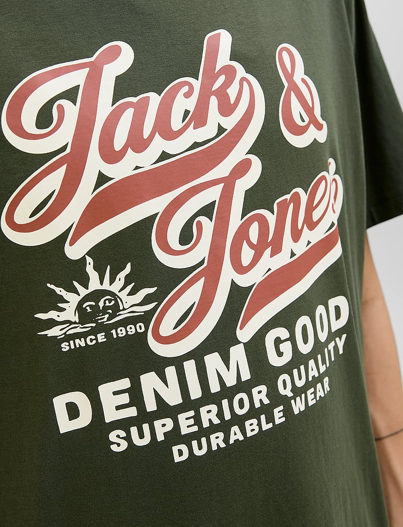 Jack & Jones - JJELOGO TEE SS O-NECK 2 COL AW25 SN - short-sleeved t-shirts - duffel bag - 3