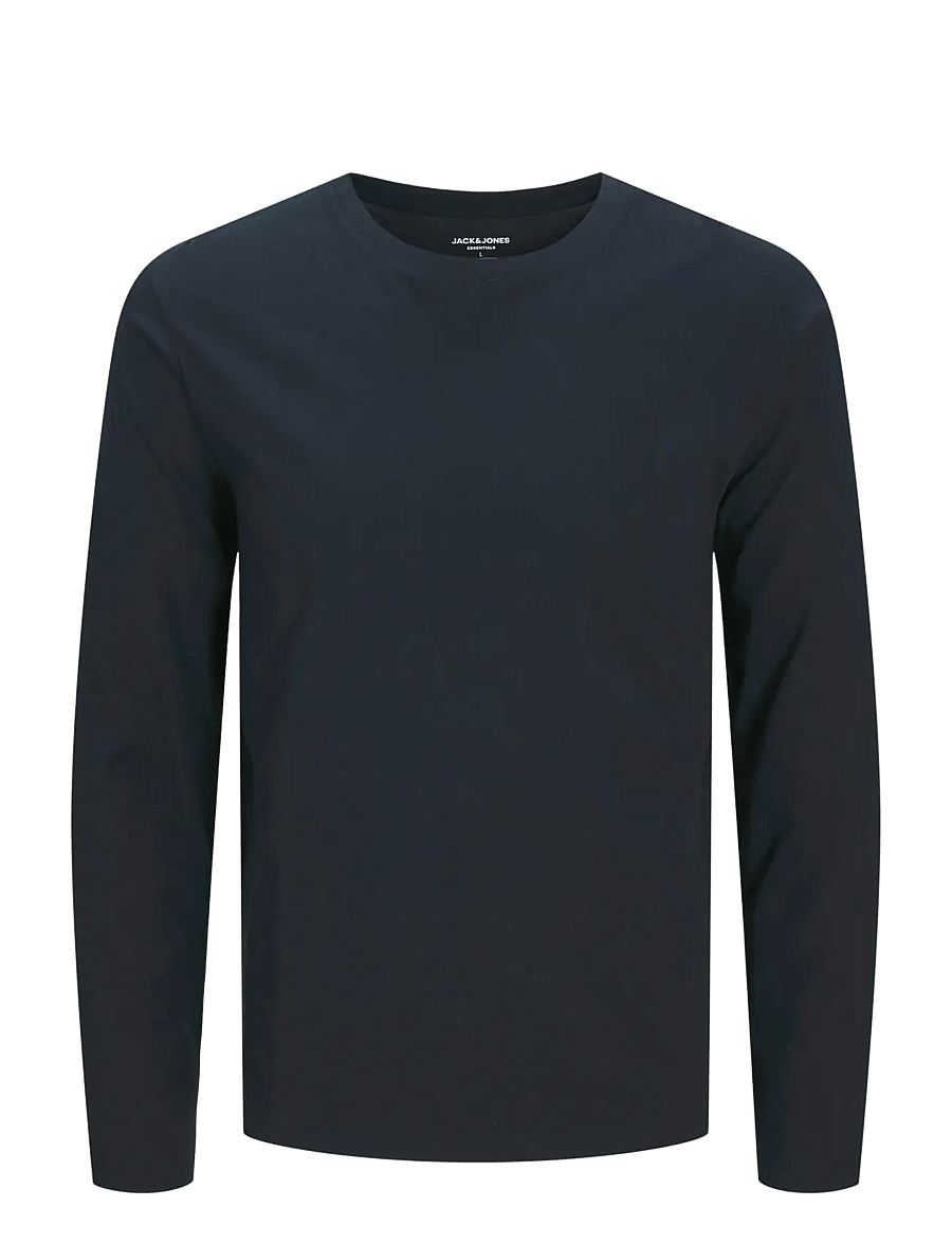 Jack & Jones - JJEORGANIC BASIC TEE LS O-NECK NOOS - pitkähihaiset - navy blazer - 1